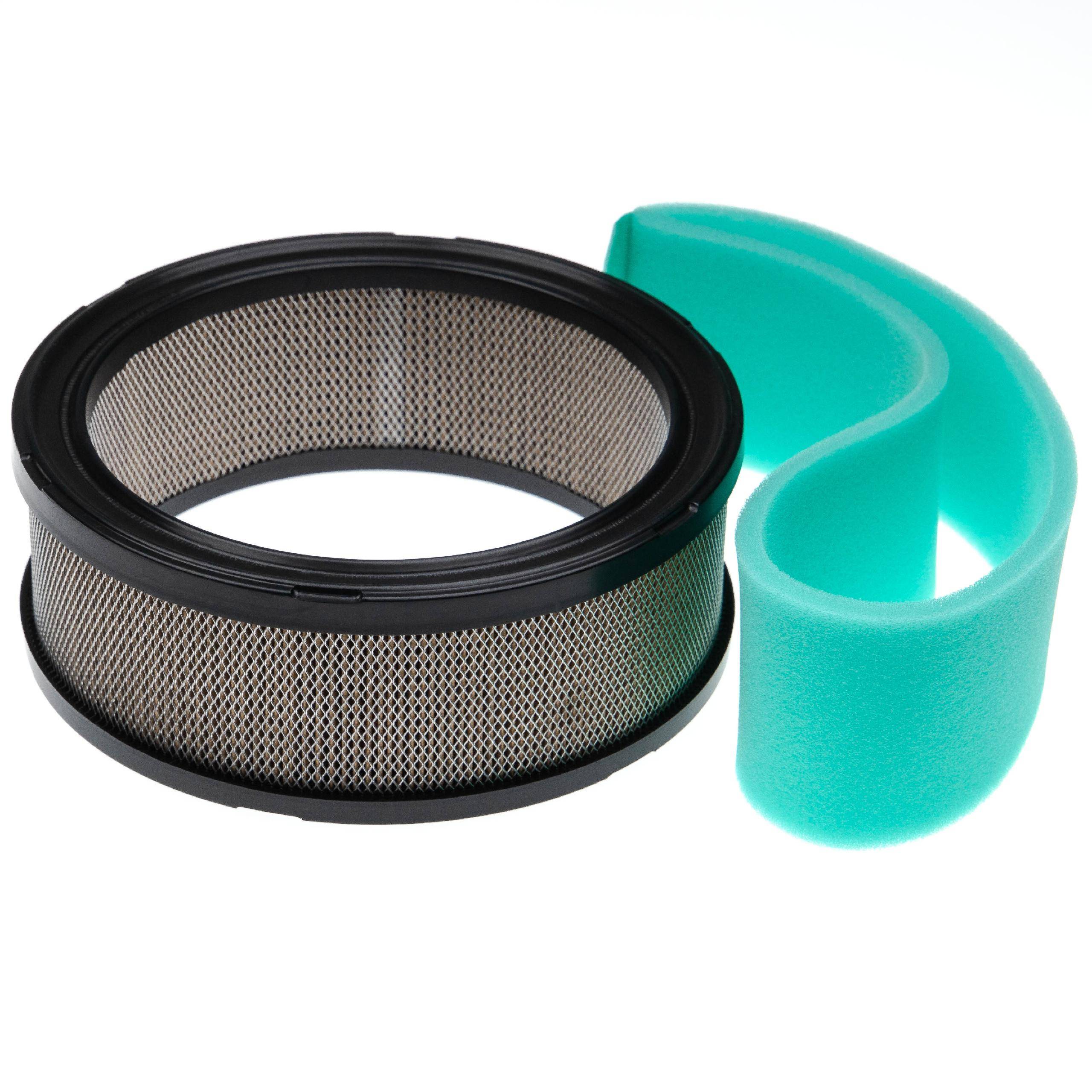 vhbw Filter-Set kompatibel mit Toro Workman 3100 | Rasenmäher-Motor - 2x Ersatz-Filter (1x Luftfilter, 1x Vorfilter)