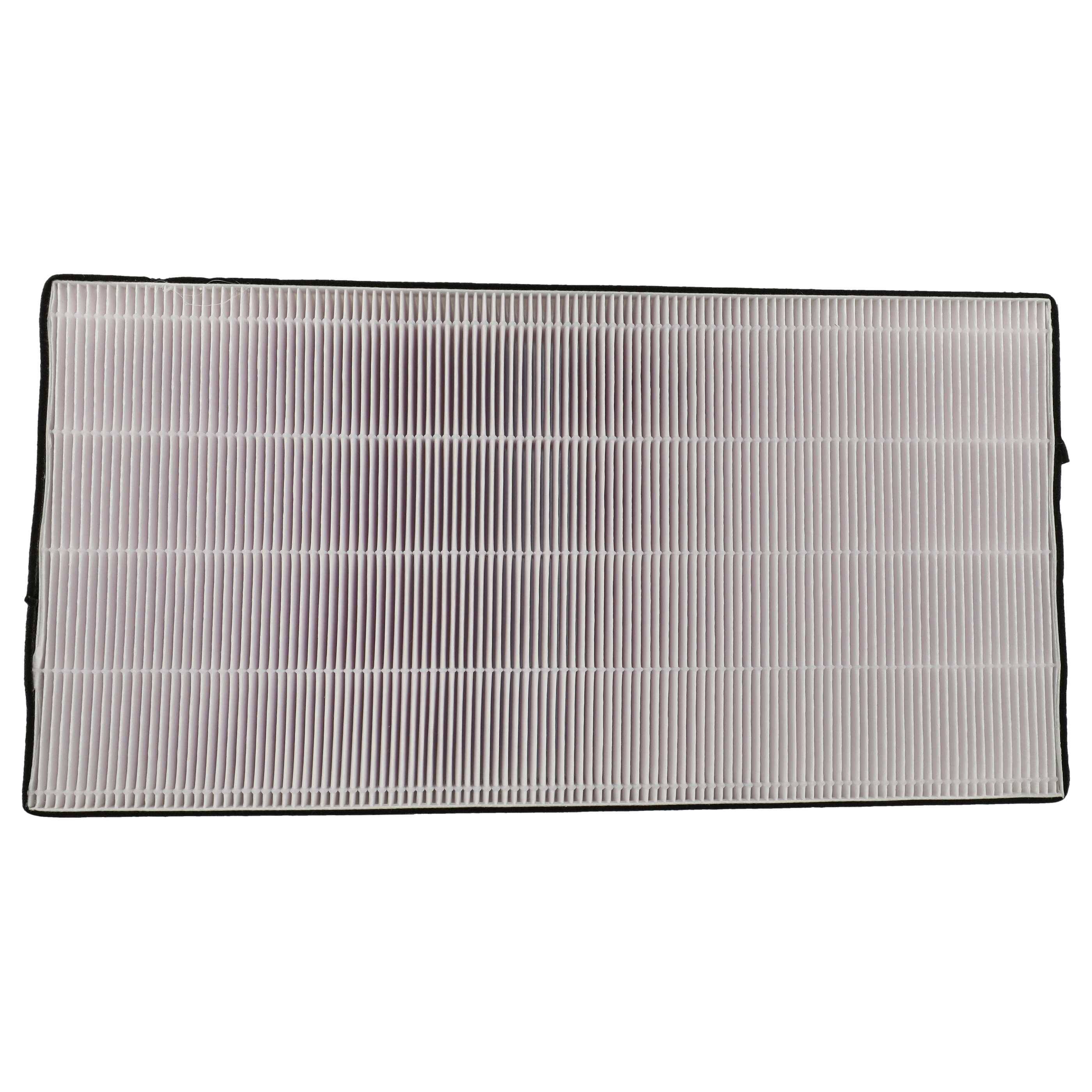 vhbw Pollenfilter Ersatz für Helios 00042 für Lüftungsgerät | Luftfilter F7, Schwarz, Weiß