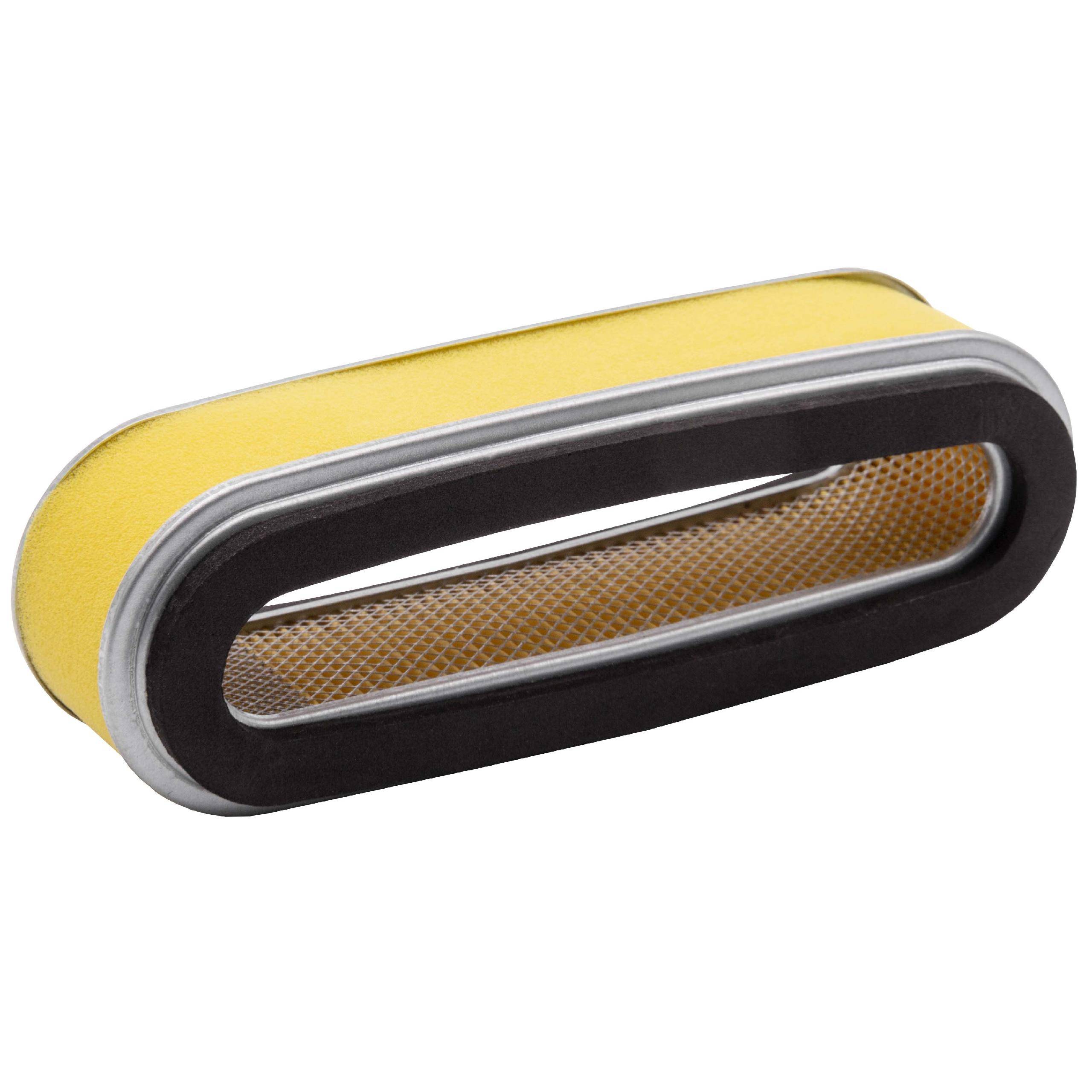 vhbw Luftfilter mit Vorfilter Ersatzfilter kompatibel mit Honda GV 150, GV 200, GVX 1210, GXV 120, HR194, HR195 Rasenmäher 18,7x 6,2x 5cm Gelb