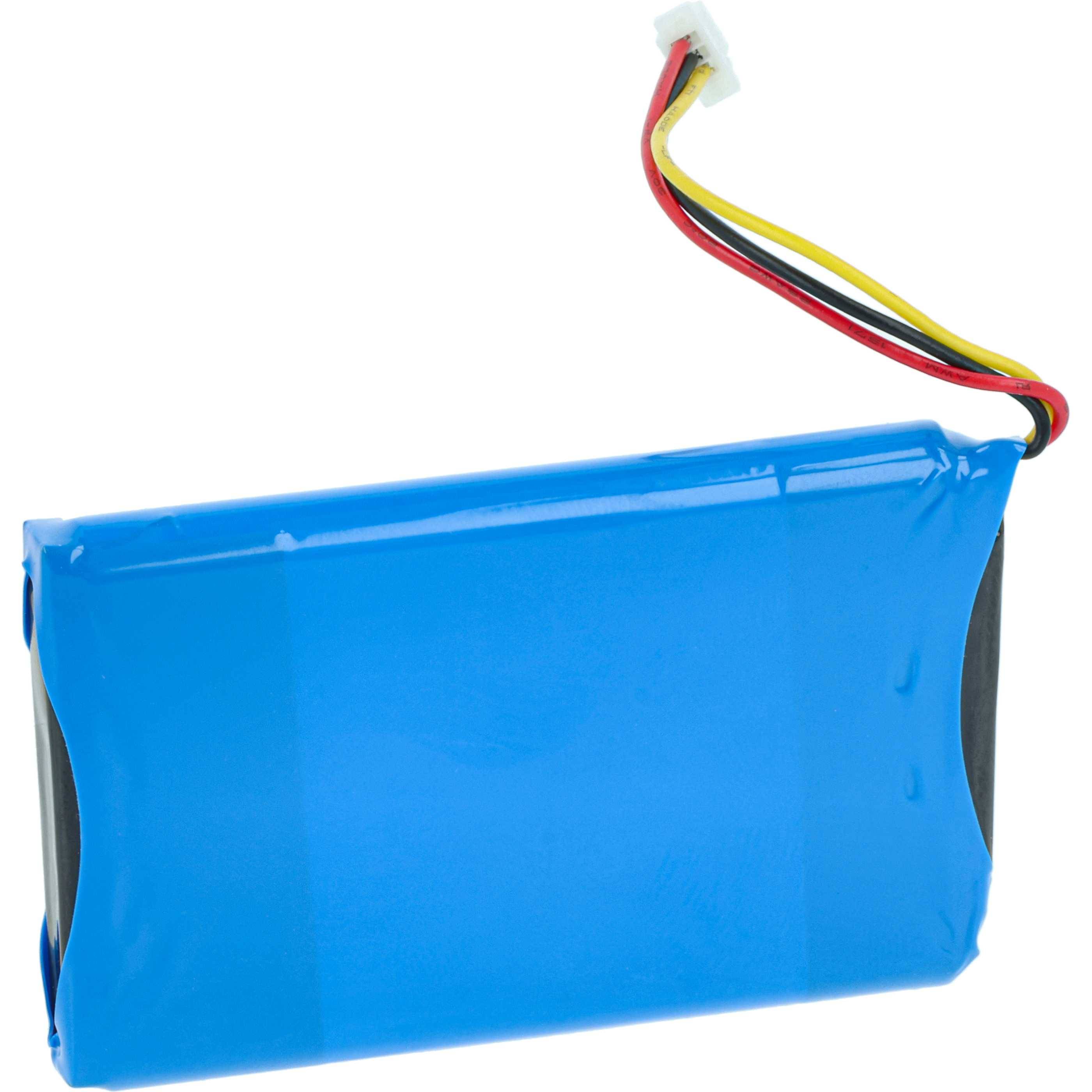 vhbw Akku Ersatz für Mitac Mio 1ICP6/35/51, 523450A1 für GPS Navigation Navi (1100mAh, 3,7V, Li-Ion)