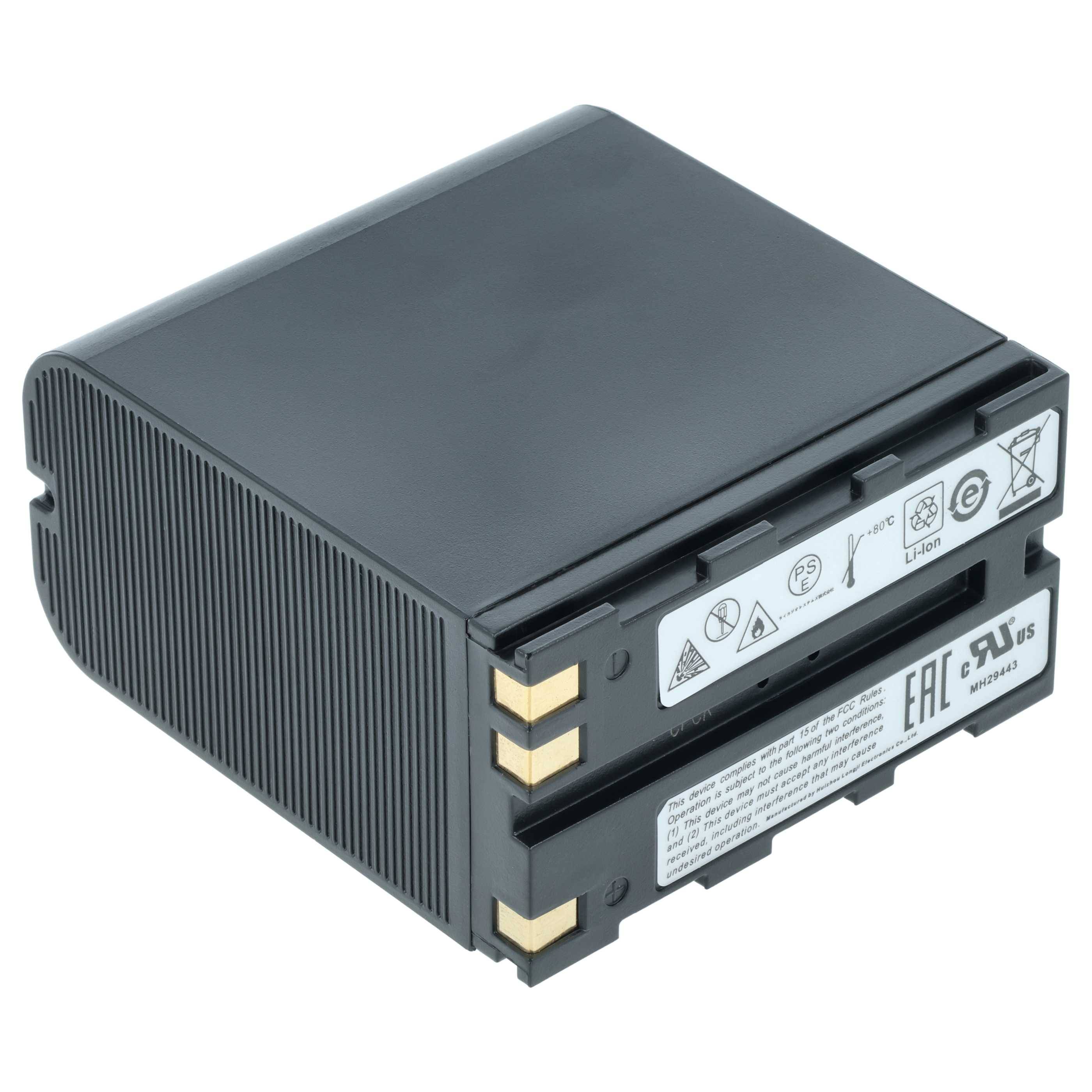 vhbw Akku Ersatz für Leica GEB241, 793975, GEB242, 10686 für Messgerät (5800 mAh, 14,8 V, Li-Ion)