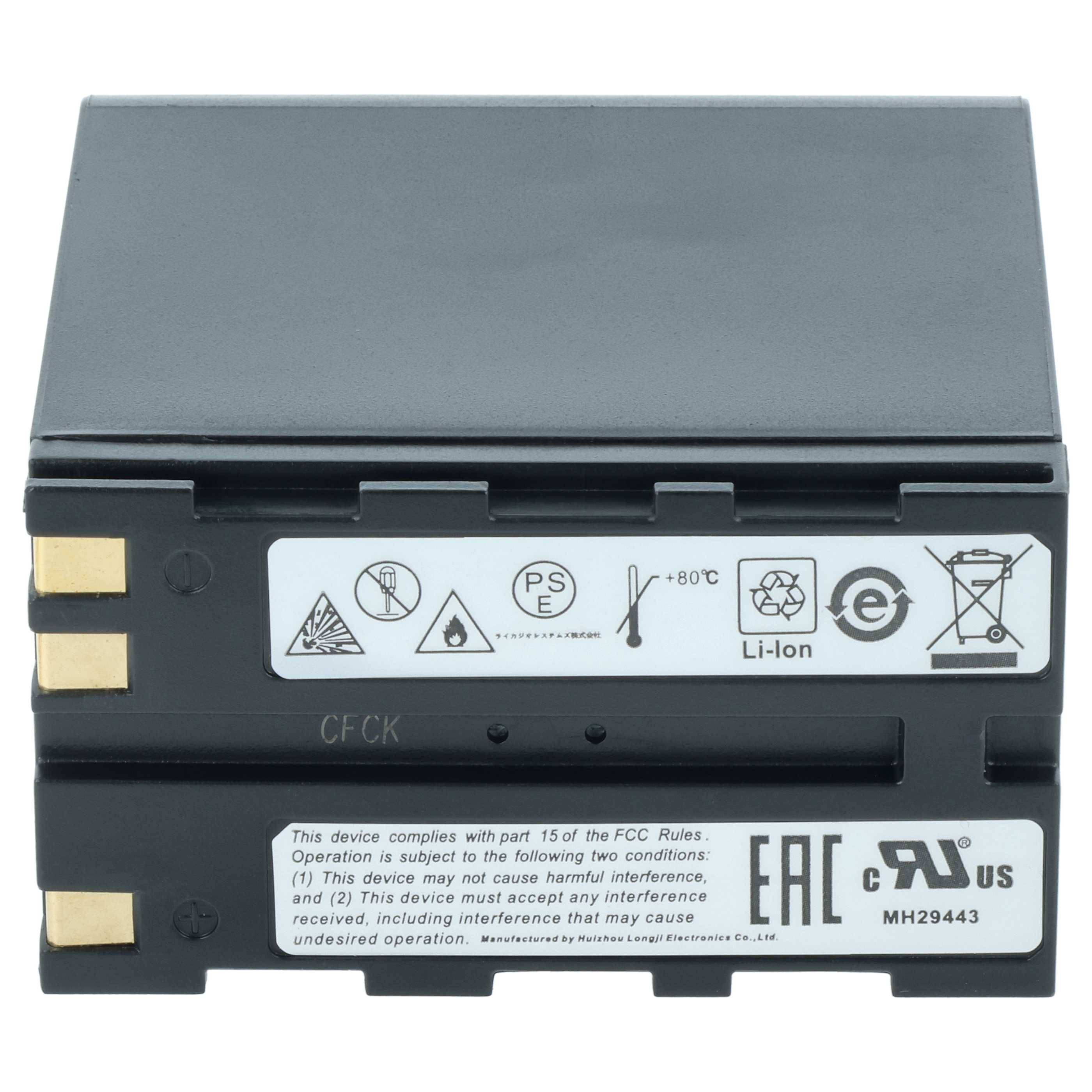 vhbw Akku Ersatz für Leica GEB241 | 793975, GEB242, 10686 für Messgerät (5800 mAh, 14,8 V, Li-Ion)