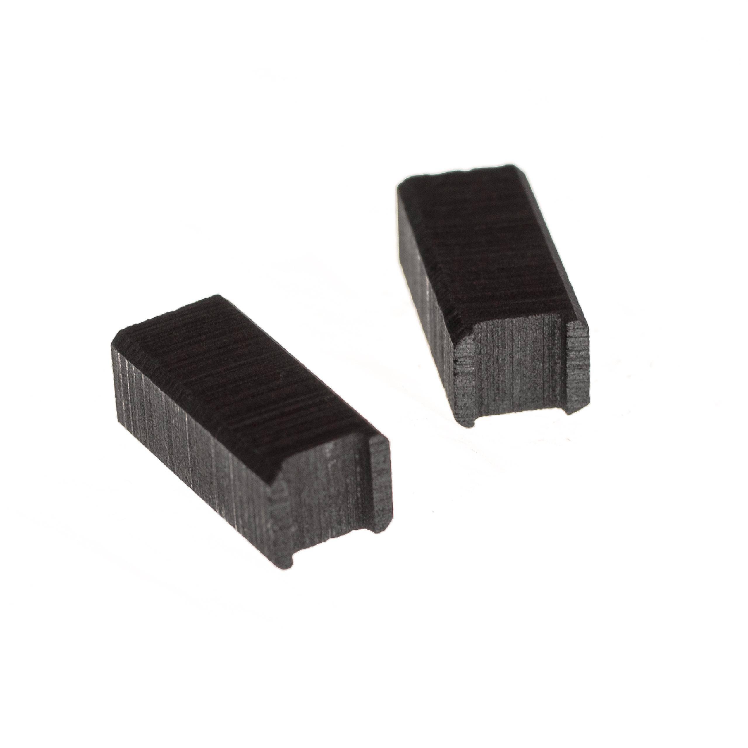 vhbw 2x Kohlebürste kompatibel mit Dewalt DW938 Typ 4 18V | DW938 Typ 3, DW938 Typ 2 18V, DW939K Typ 1 Elektrowerkzeug 5,6 x 6,75 x 14,5 mm