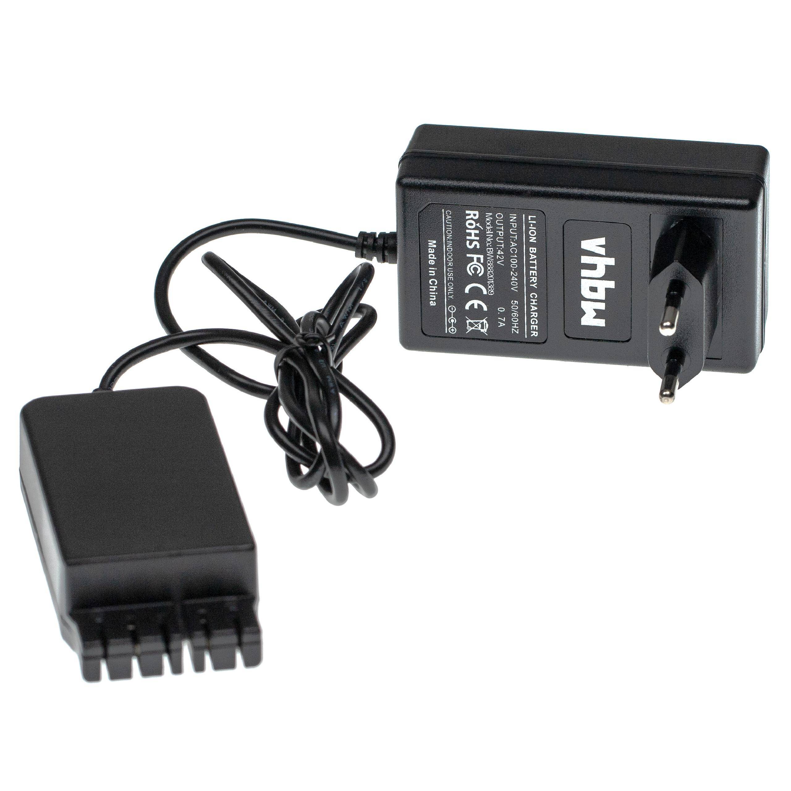 vhbw Ladegerät inkl. Netzteil kompatibel mit Hilti WSR36-A, WSR 36-A Werkzeug Li-Ion-Akkus, 42V