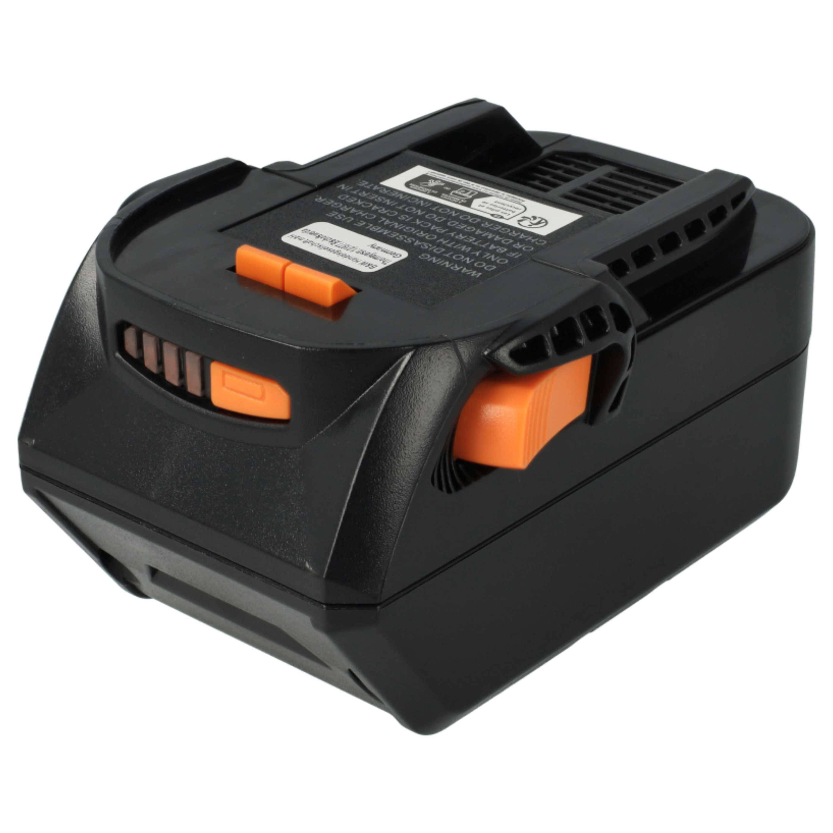 vhbw 3x Akku kompatibel mit Ridgid R840083, R840084, R840085, 130383028, 130383025, 130383001 Elektrowerkzeug (3000 mAh, Li-Ion, 18 V)