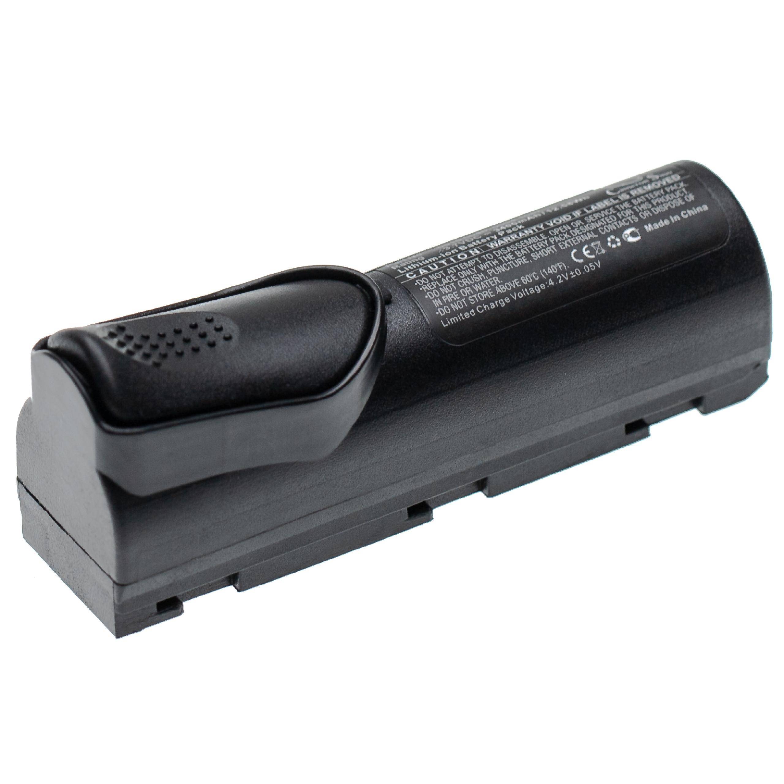 vhbw Akku Ersatz für Testo 0515 0046, 0515 0100, 0515 0114, 0554 1087 für Messgerät (3400mAh, 3,7V, Li-Ion)