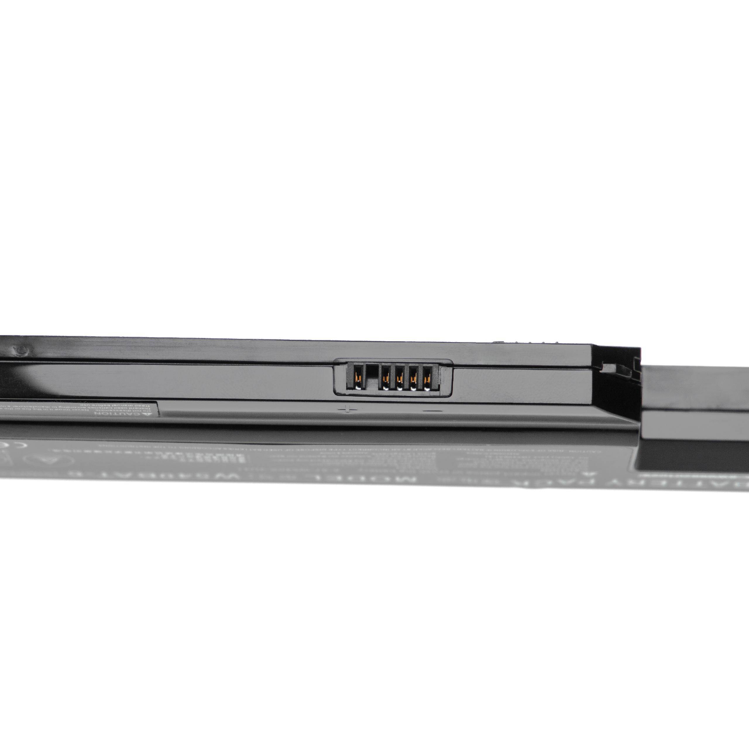 vhbw Akku Ersatz für Clevo 6-87-W540S-4U4, 6-87-W540S-4U42, 6-87-W540S-4U41 für Notebook (4400 mAh, 11,1 V, Li-Ion)