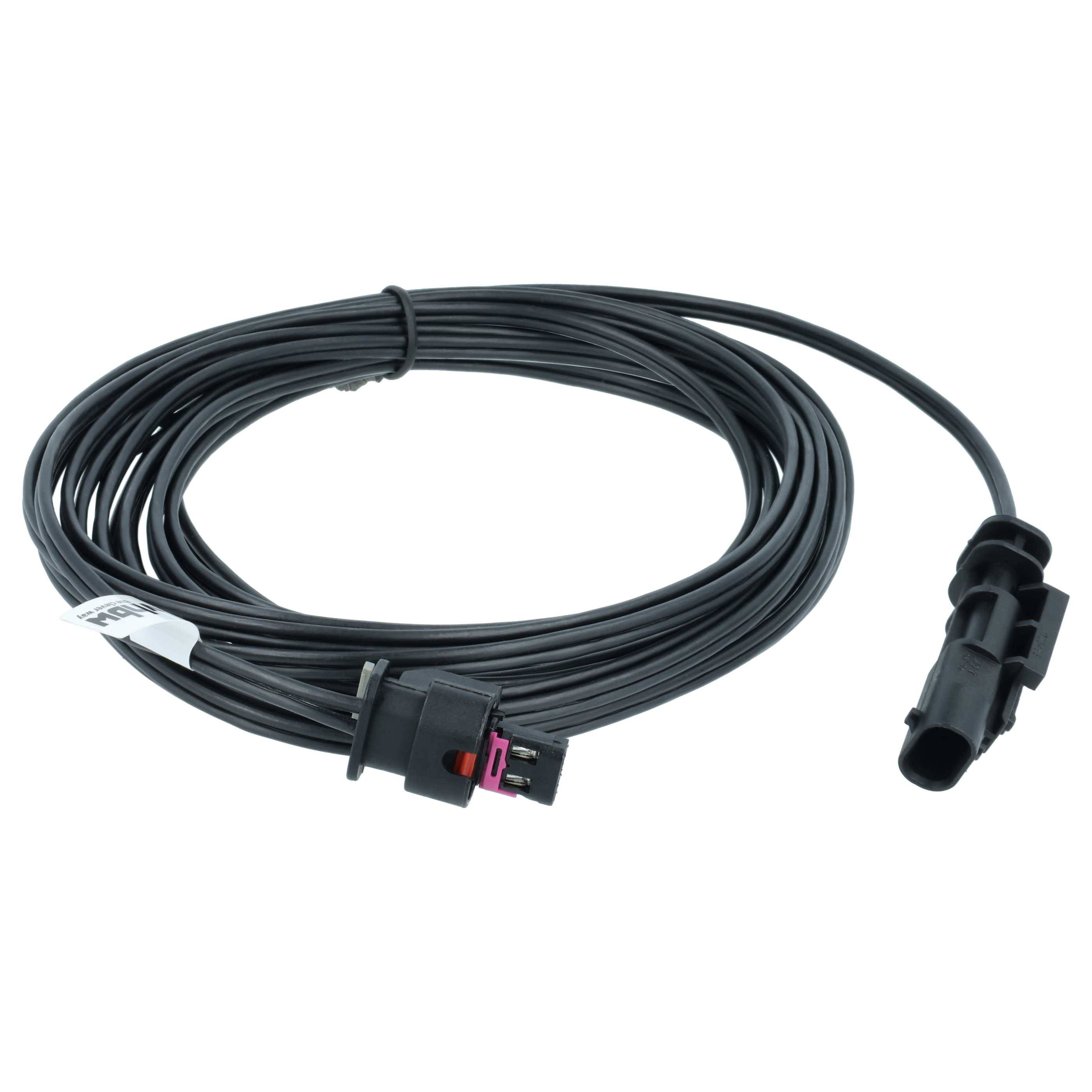 vhbw Niederspannungs-Kabel kompatibel mit Gardena Robotic R38Li, R40Li, R45Li, R50Li (Bj. 2012 - 2015) Mähroboter - Transformator Kabel, 5 m
