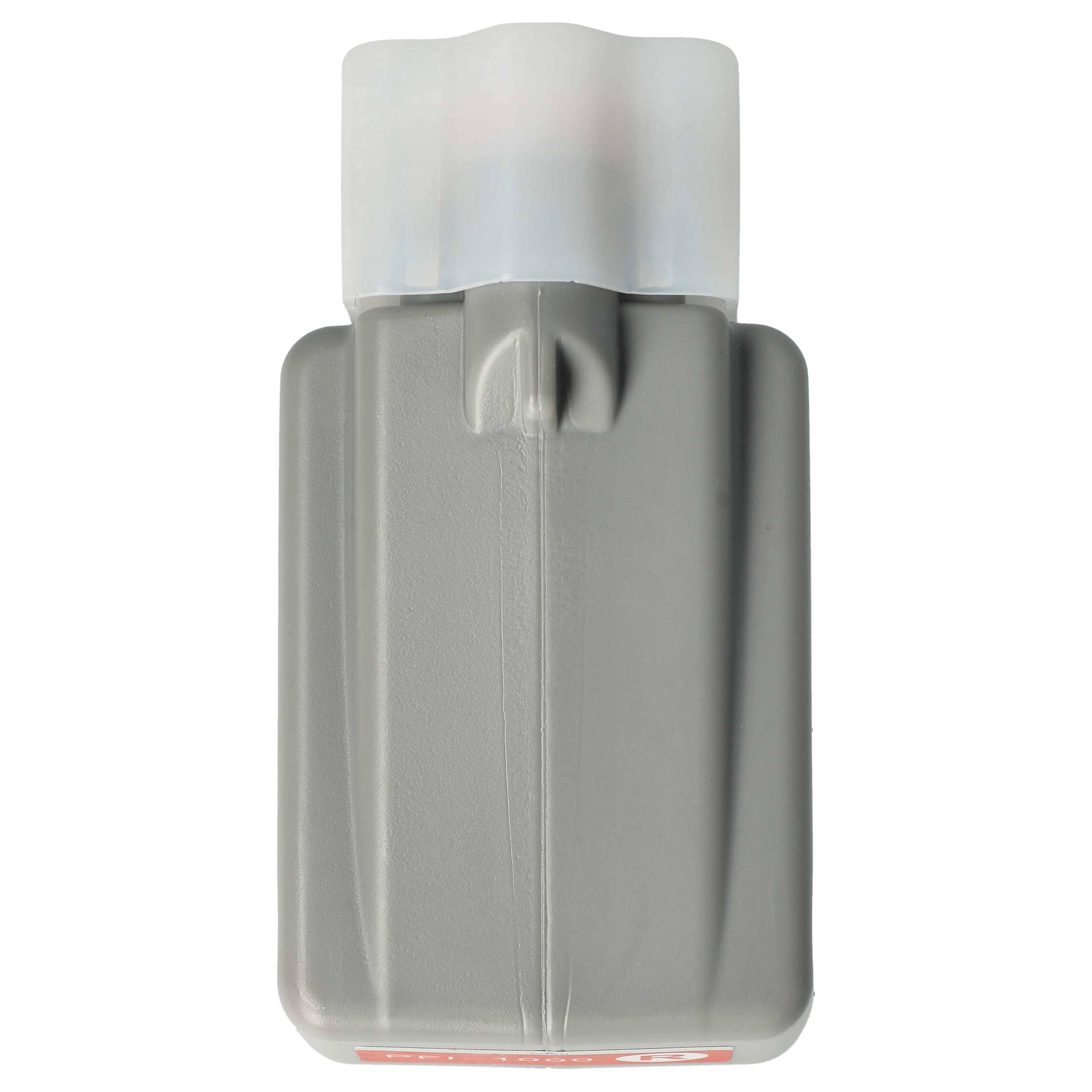 vhbw Tintenpatrone Rot als Ersatz für Canon PFI-1000R, PFI-1000 R (kompatibel, 80ml + Chip)