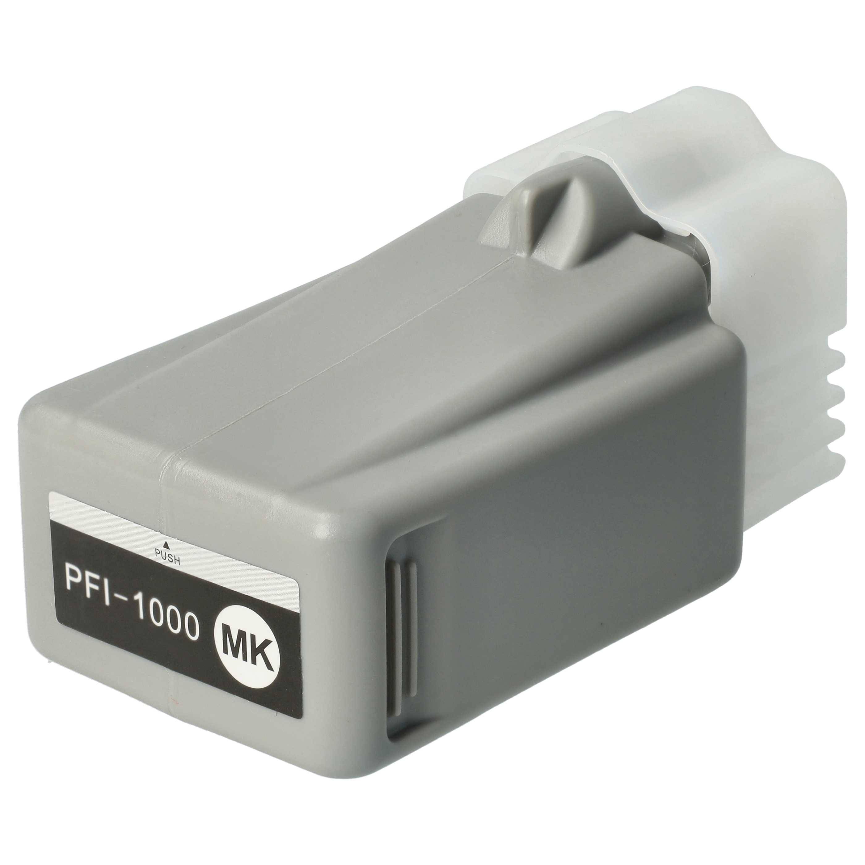 vhbw Tintenpatrone Matt-Schwarz kompatibel mit Canon Imageprograf PRO-1000 Drucker (kompatibel, 80ml + Chip)