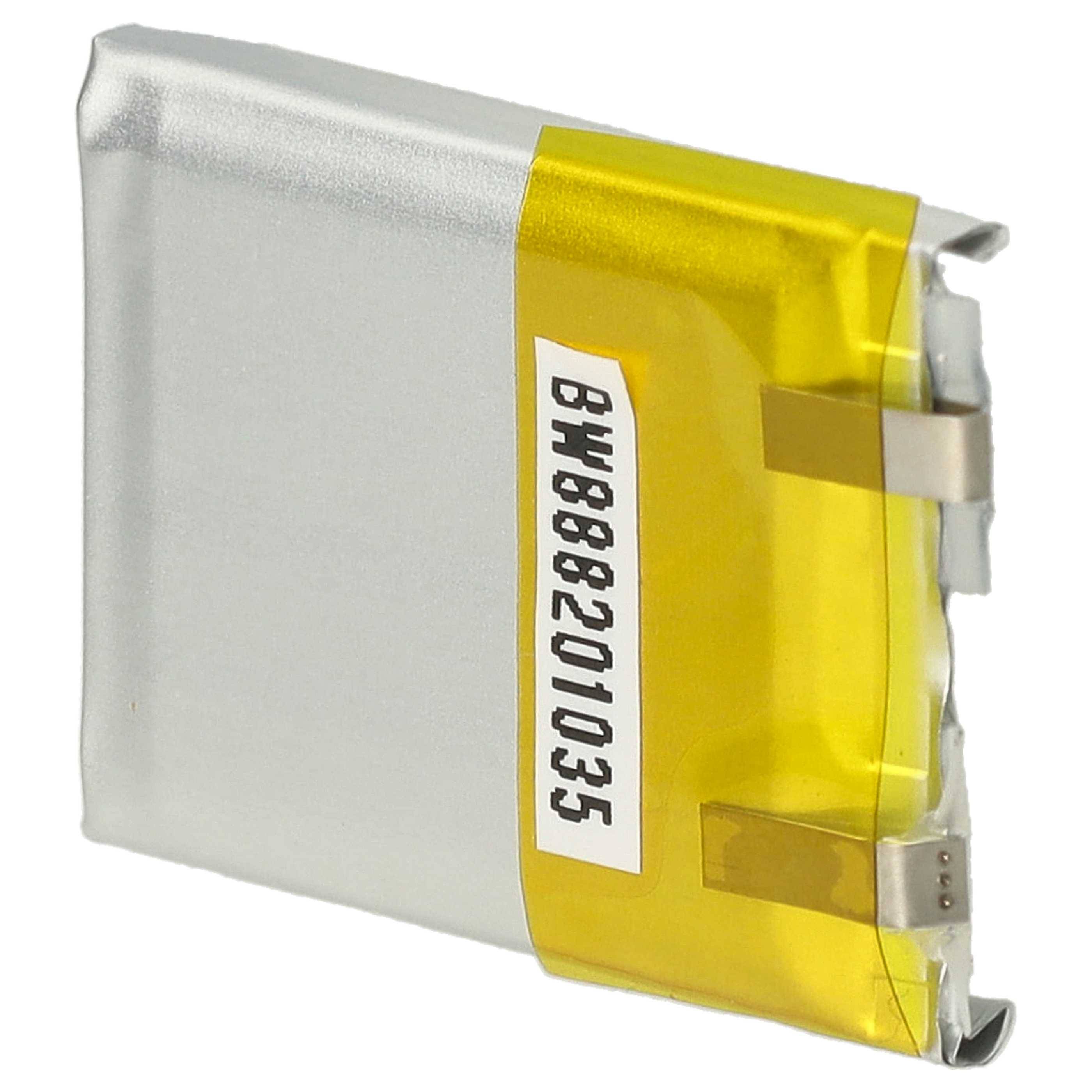 vhbw Akku kompatibel mit TomTom Golfer 1 Smartwatch Uhr Fitnessarmband (190 mAh, 3,7 V, Li-Polymer)