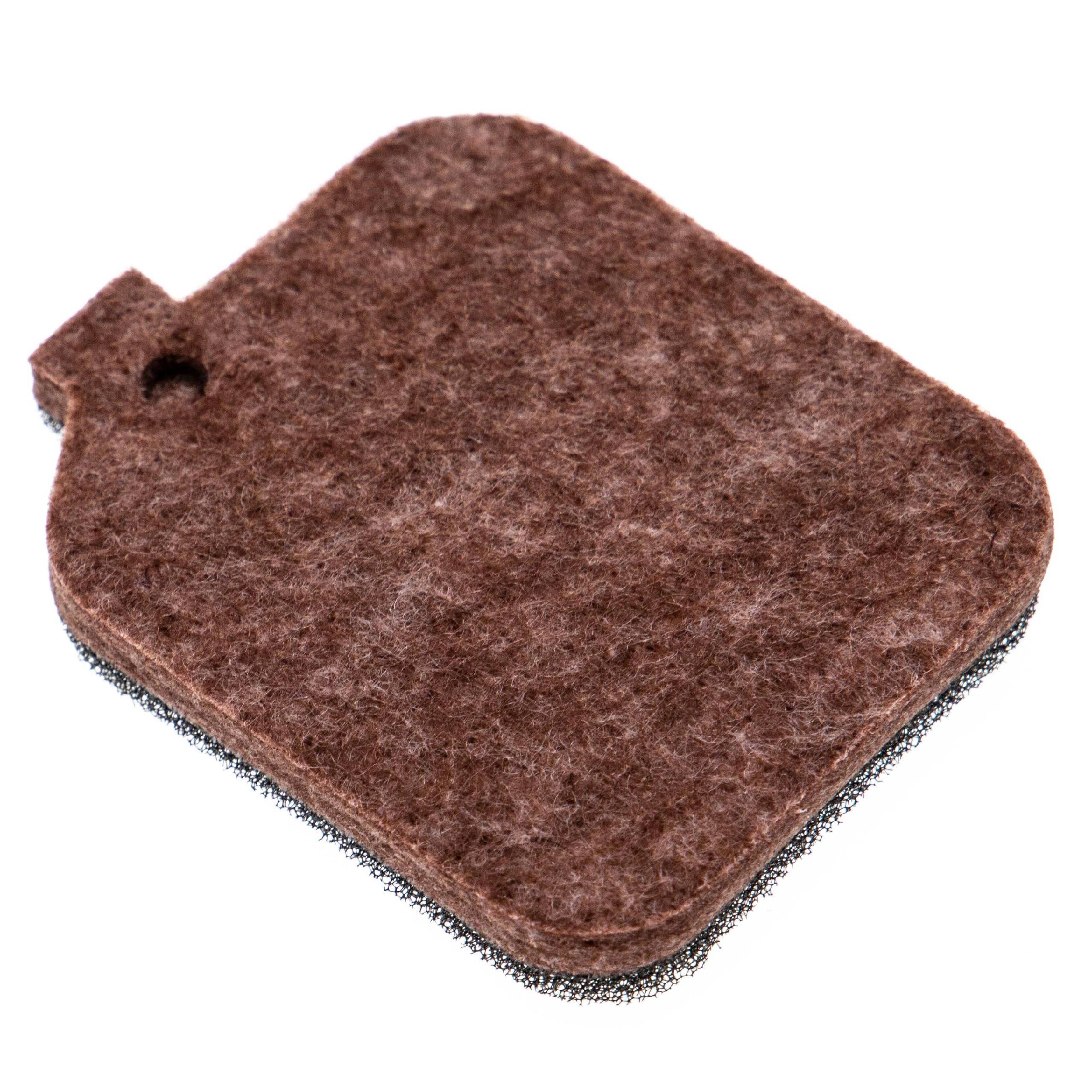 vhbw Filter (1x Vlies-/Schaumstofffilter) kompatibel mit Stihl BG 85, BG 65, BR 45, BG 46, BG 45, BG 55 Laubbläser, Rucksackgebläse