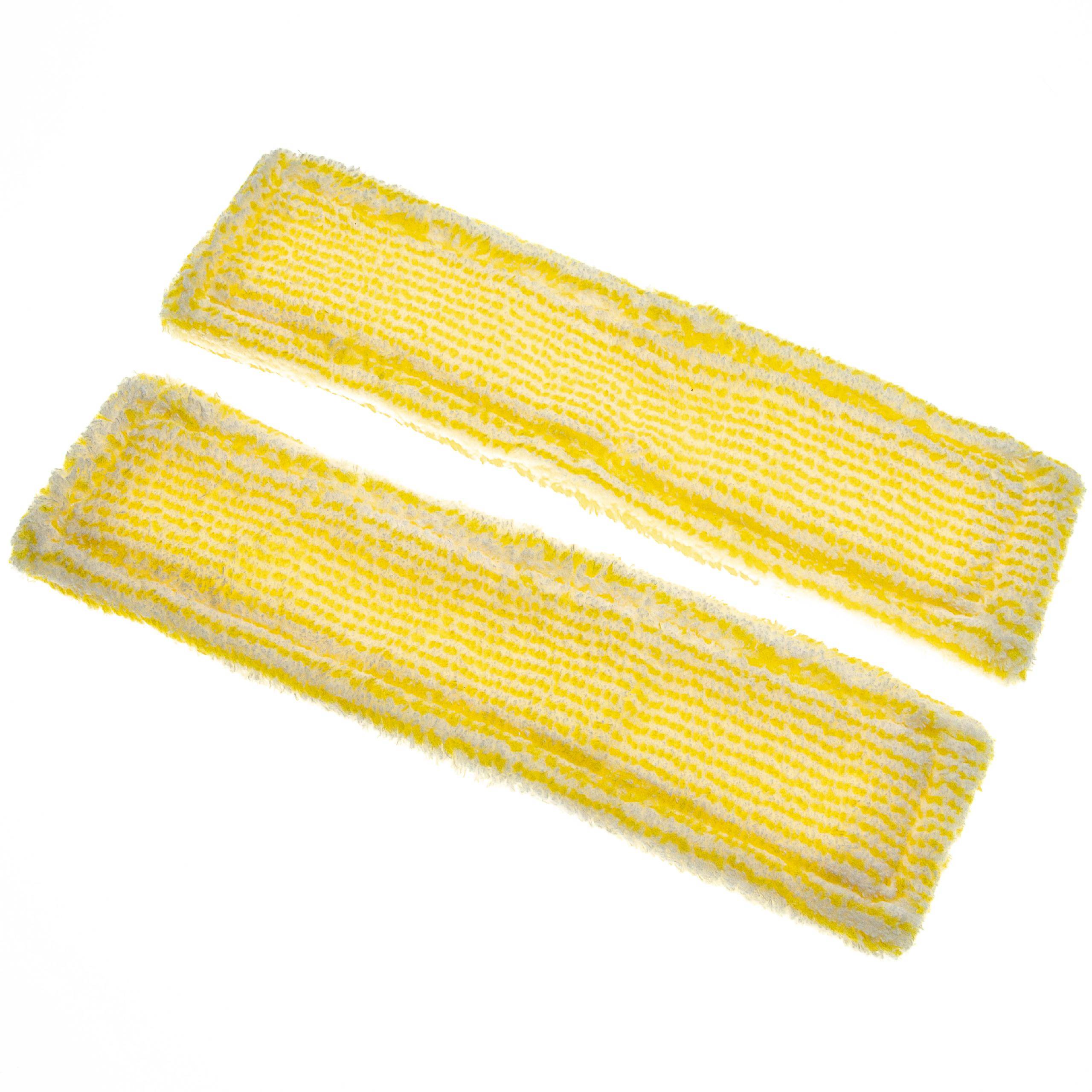 vhbw 2x Ersatzbezug Indoor kompatibel mit Kärcher Sprühflaschenset Extra Fensterwischer, Fensterreiniger