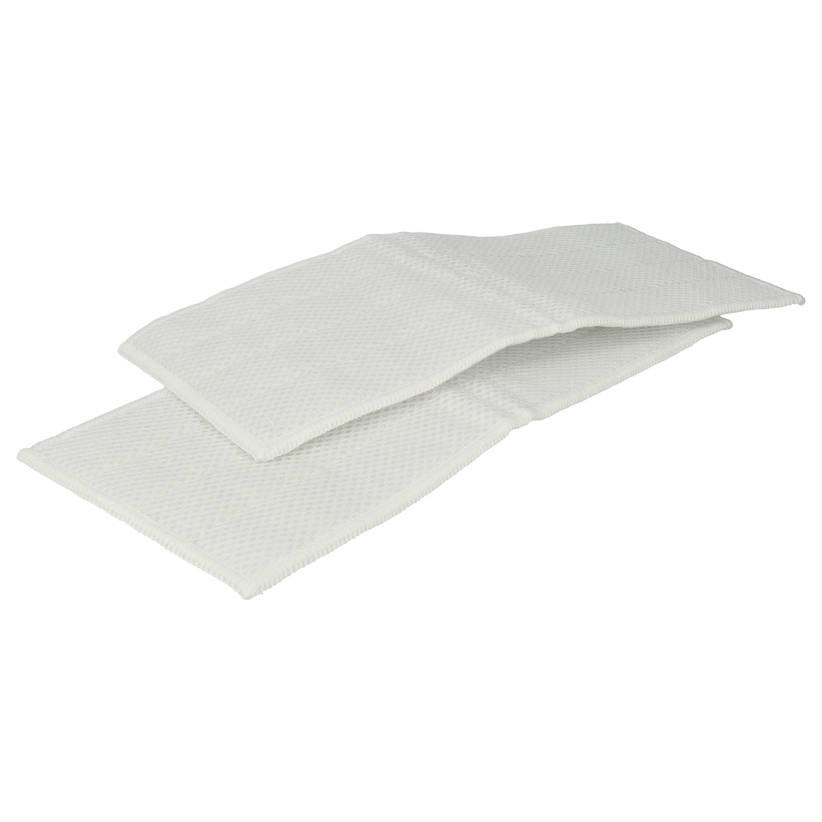 vhbw 2x Ersatzbezug Ersatz für Kärcher 2.633-132.0 für Fensterwischer, Fensterreiniger