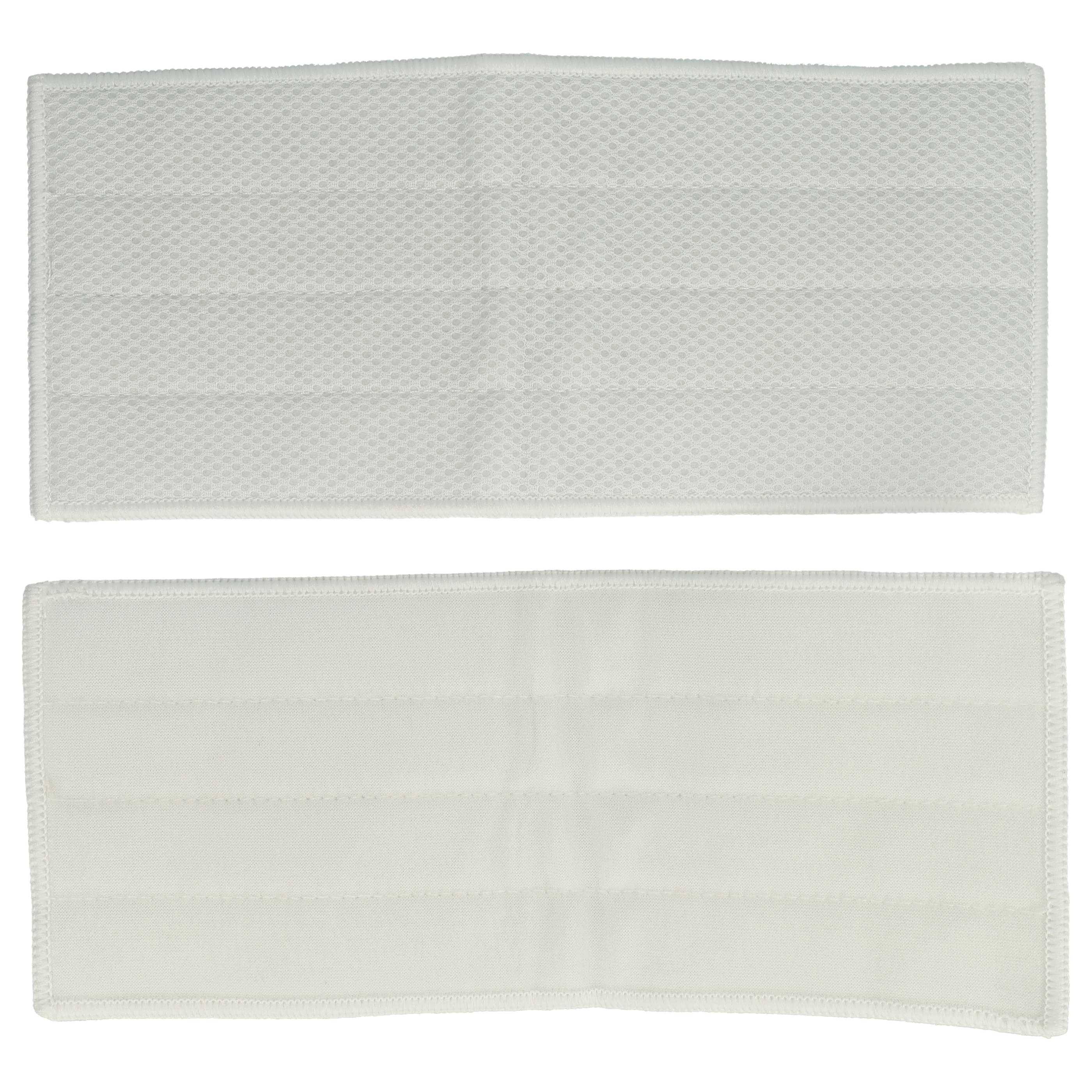 vhbw 2x Ersatzbezug kompatibel mit Kärcher WV 2 + KV 4 Premium Fensterwischer, Fensterreiniger