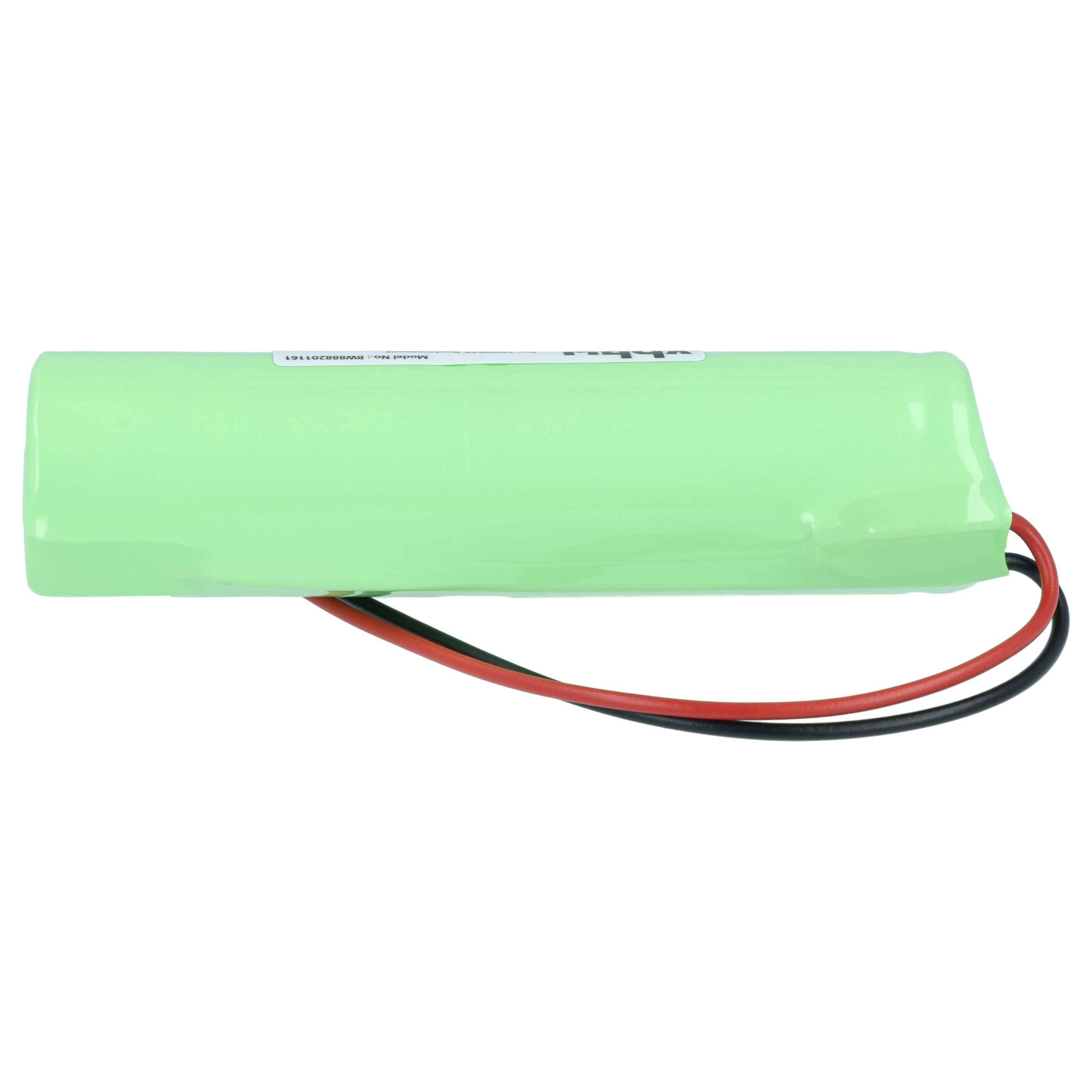 vhbw 2x Akku kompatibel mit NOVIPro LS521, LS522, UL521, C3500 Laser Metland Lasermessgerät, Messgerät (3500 mAh, 2,4 V, NiMH)