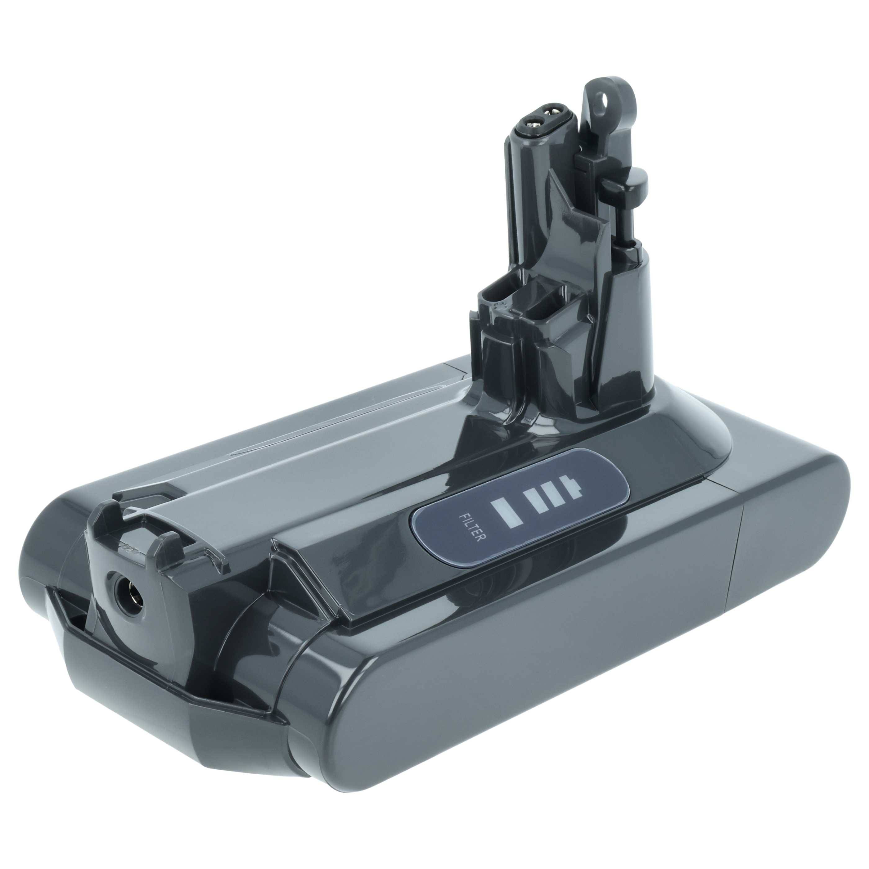 vhbw Akku Ersatz für Dyson SV12 | 969352-07, 969352-02, 206340 für Staubsauger Grau (2500 mAh, 25,2 V, Li-Ion)