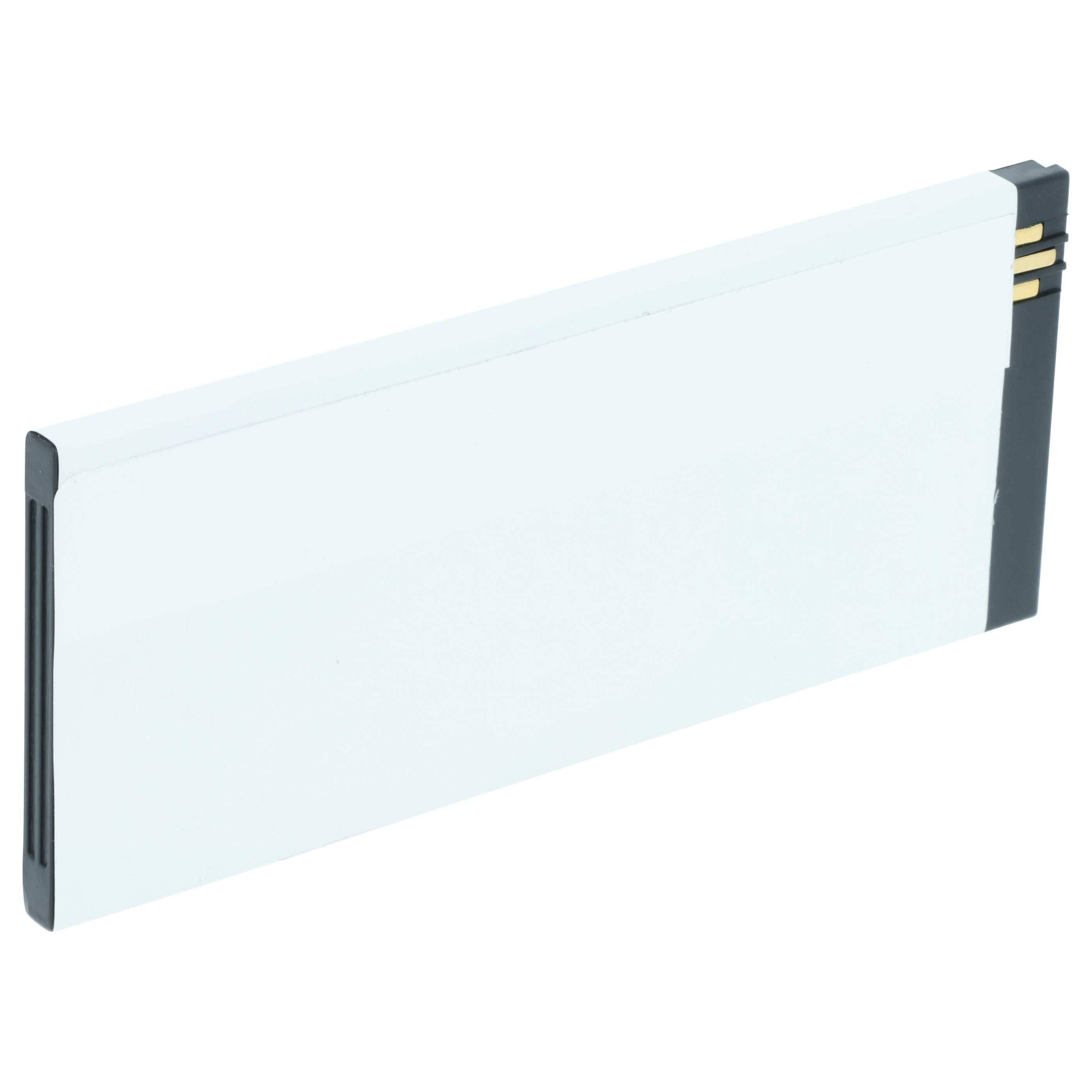 Eine kleine, rechteckige Lithium-Ionen-Batterie mit metallischen Kontakten an einem Ende, die in verschiedenen elektronischen Geräten zur Stromversorgung verwendet wird.