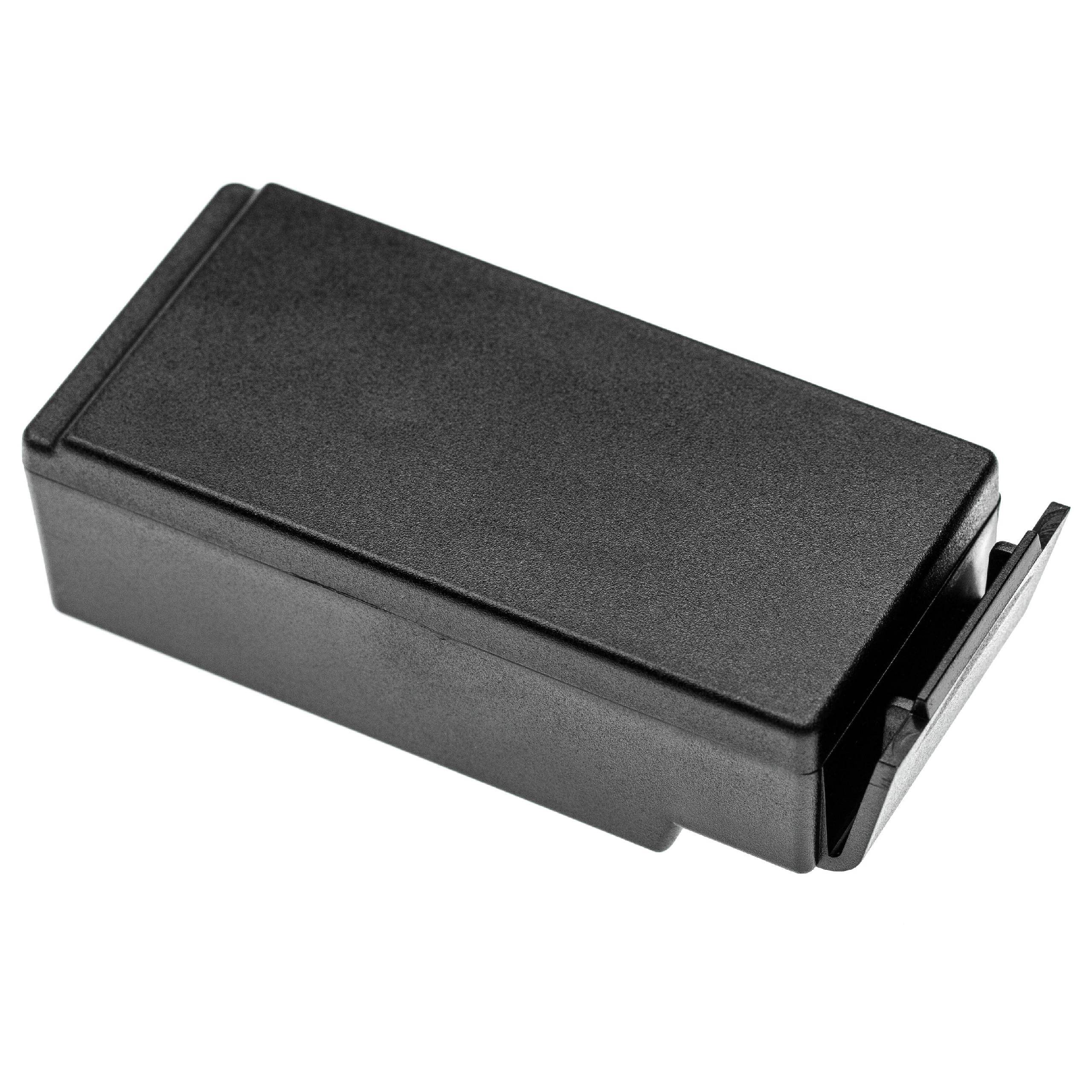 vhbw Akku kompatibel mit Cavotec M9-1051-3600 EX, MC-3 Industrie-Funkfernsteuerung Fernbedienung (2600mAh, 7,4V, Li-Ion), Version 1 - Schwarz