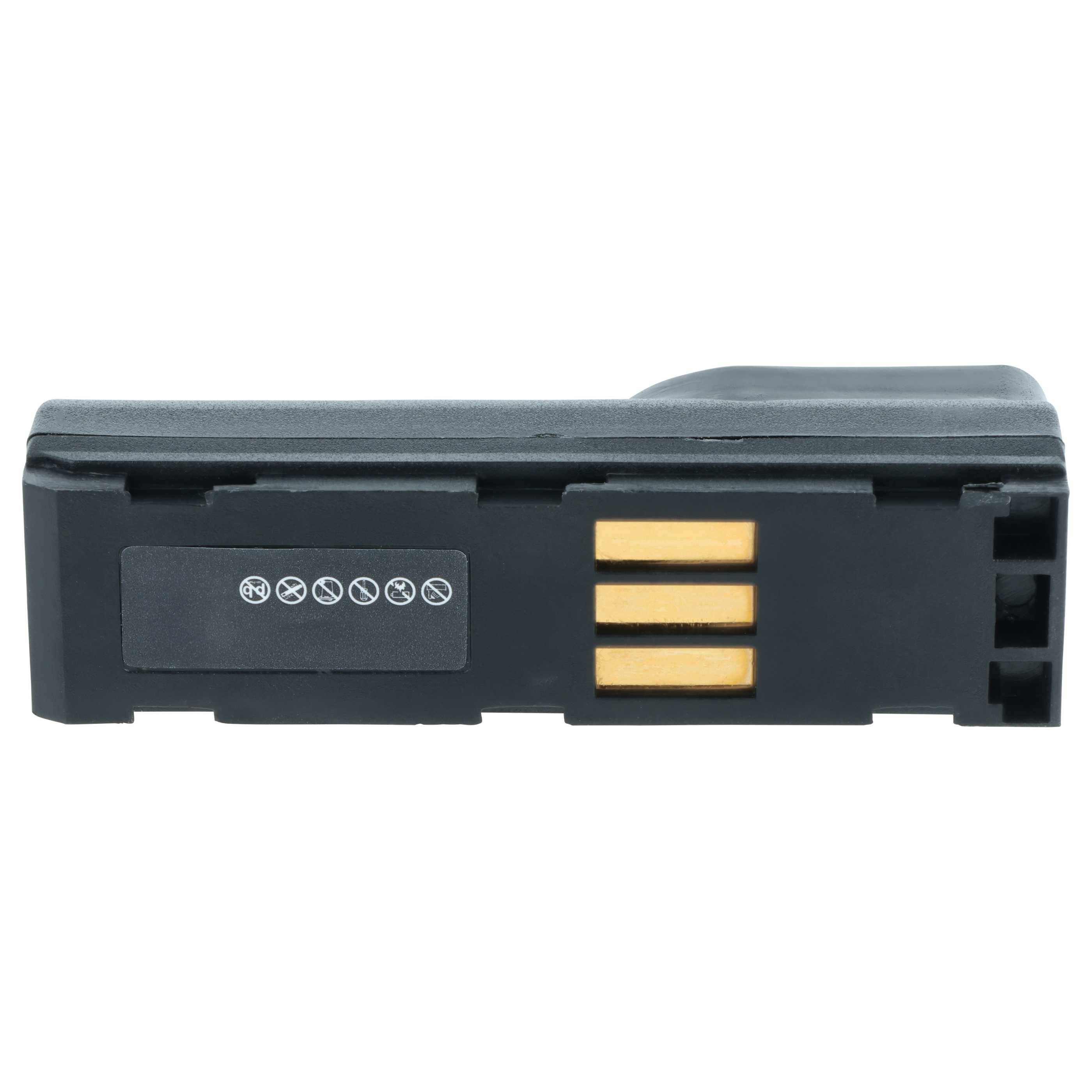 vhbw Akku kompatibel mit Testo 310, 320, 327, 330, 350, 870, 870-1 Messgerät (3400mAh, 3,7V, Li-Ion)