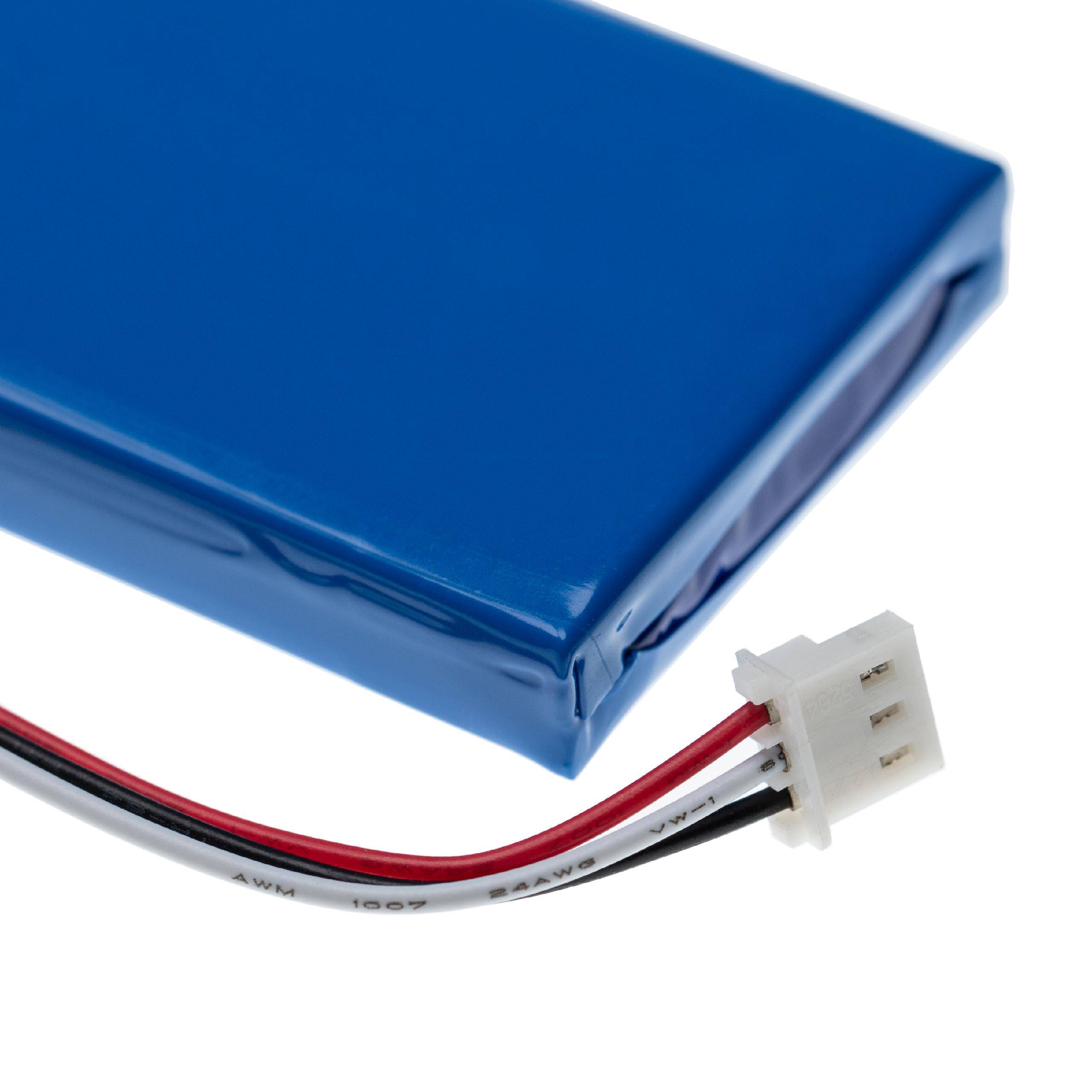 vhbw Akku kompatibel mit Aaronia V4, V1S, NF Messgerät (3000 mAh, 7,4 V, Li-Polymer)