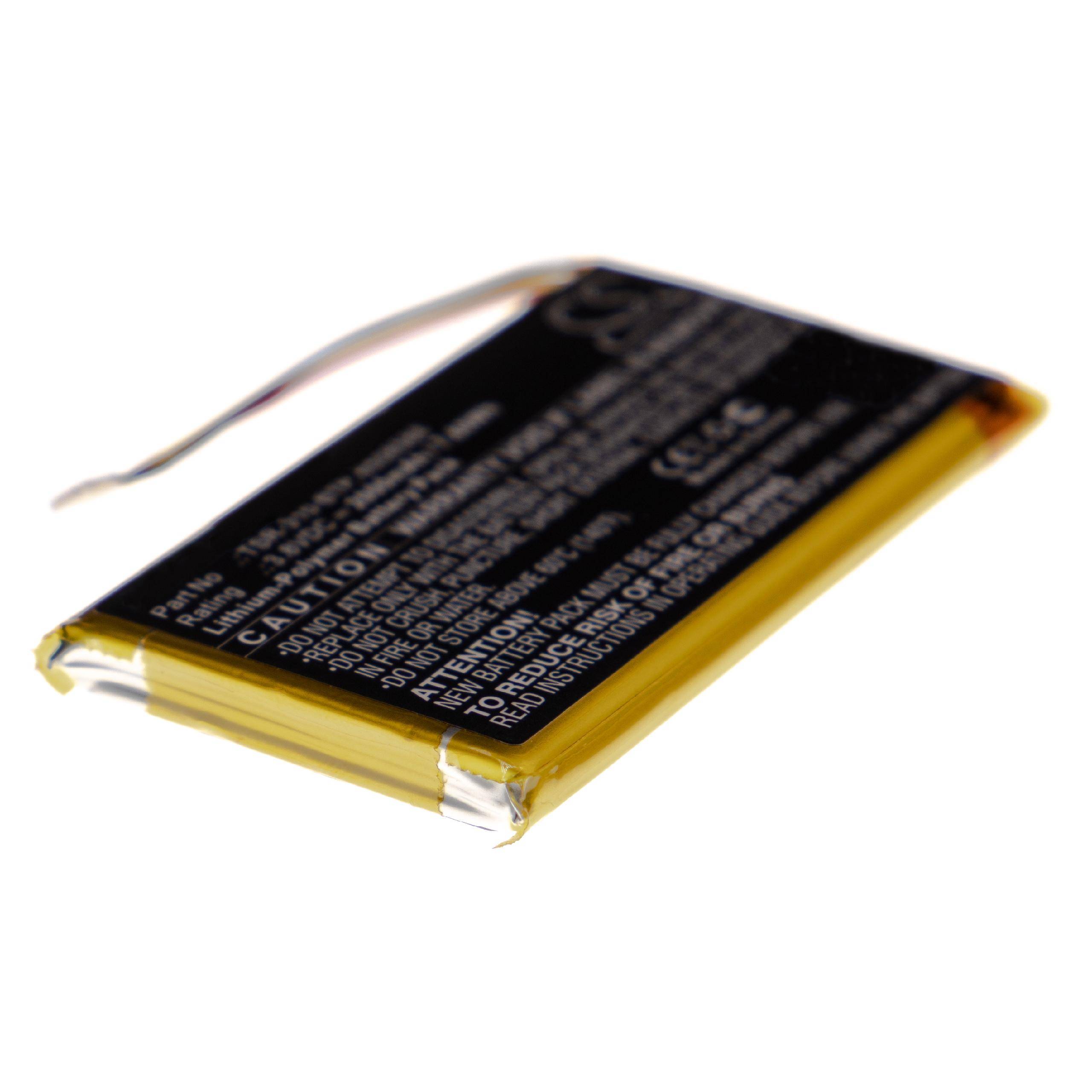 vhbw Akku kompatibel mit Crestron TSR-310 Handheld Computer Scanner (2000 mAh, 3,8 V, Li-Polymer)