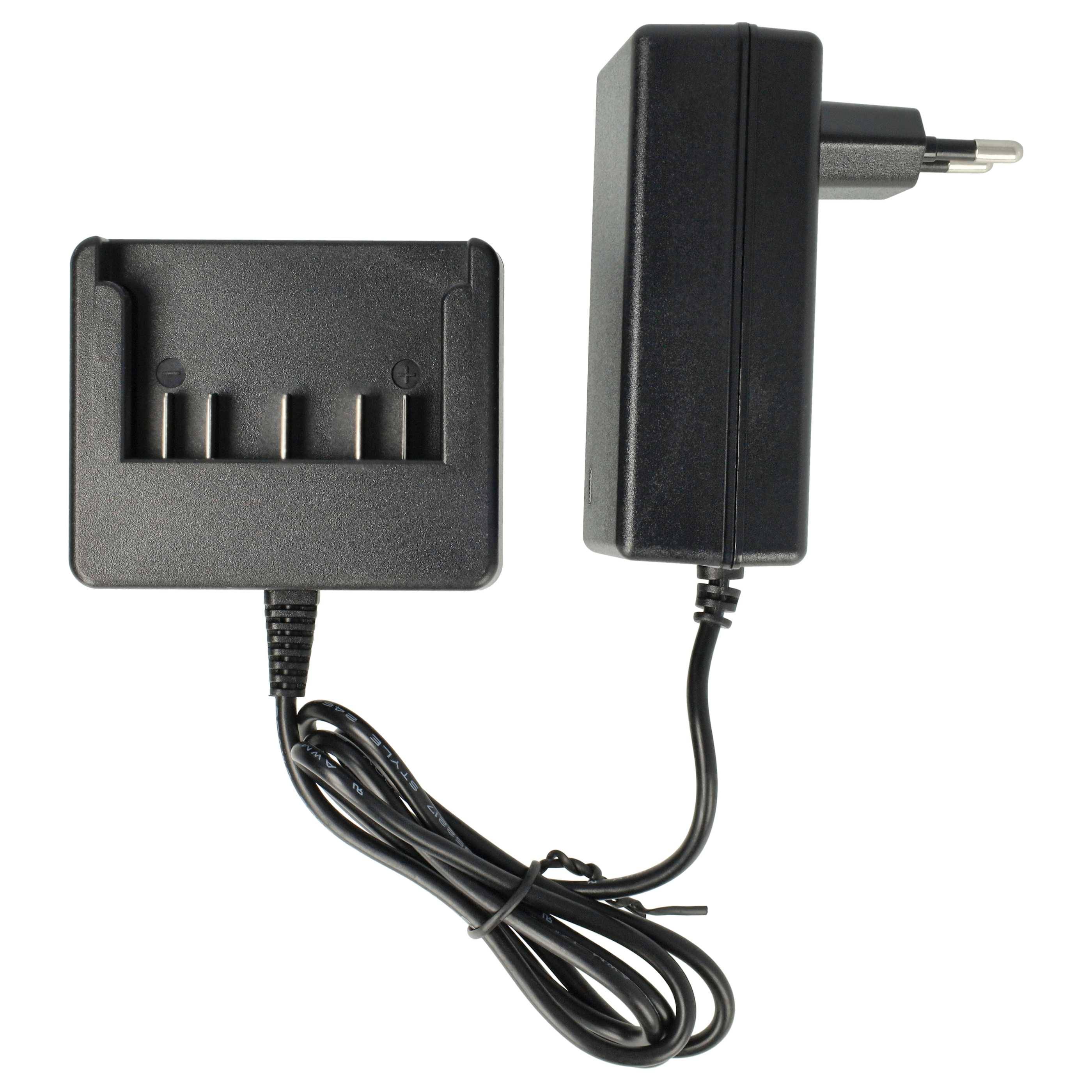 vhbw Ladegerät kompatibel mit Bosch FL36, 18636-02, GBH 36 V-LI Plus, 18636-03, 38636-01, GBH 36 V-Li, DDH361-01 Werkzeug Akkus