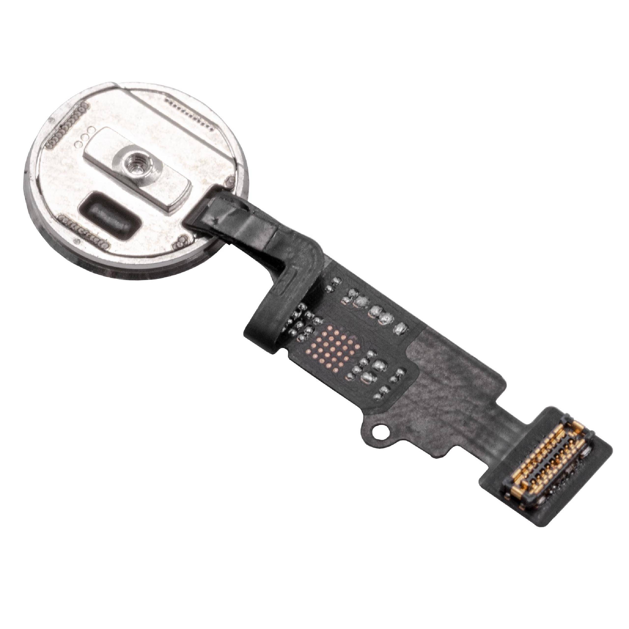vhbw Home Button Ersatz für Apple 821-00912-A für Smartphone - Mit Flex-Kabel, Weiß