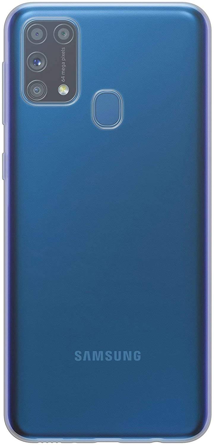 Silikon Hülle Basic kompatibel mit Samsung Galaxy M31 (M315F) Case TPU Soft Handy Cover Schutz Transparent