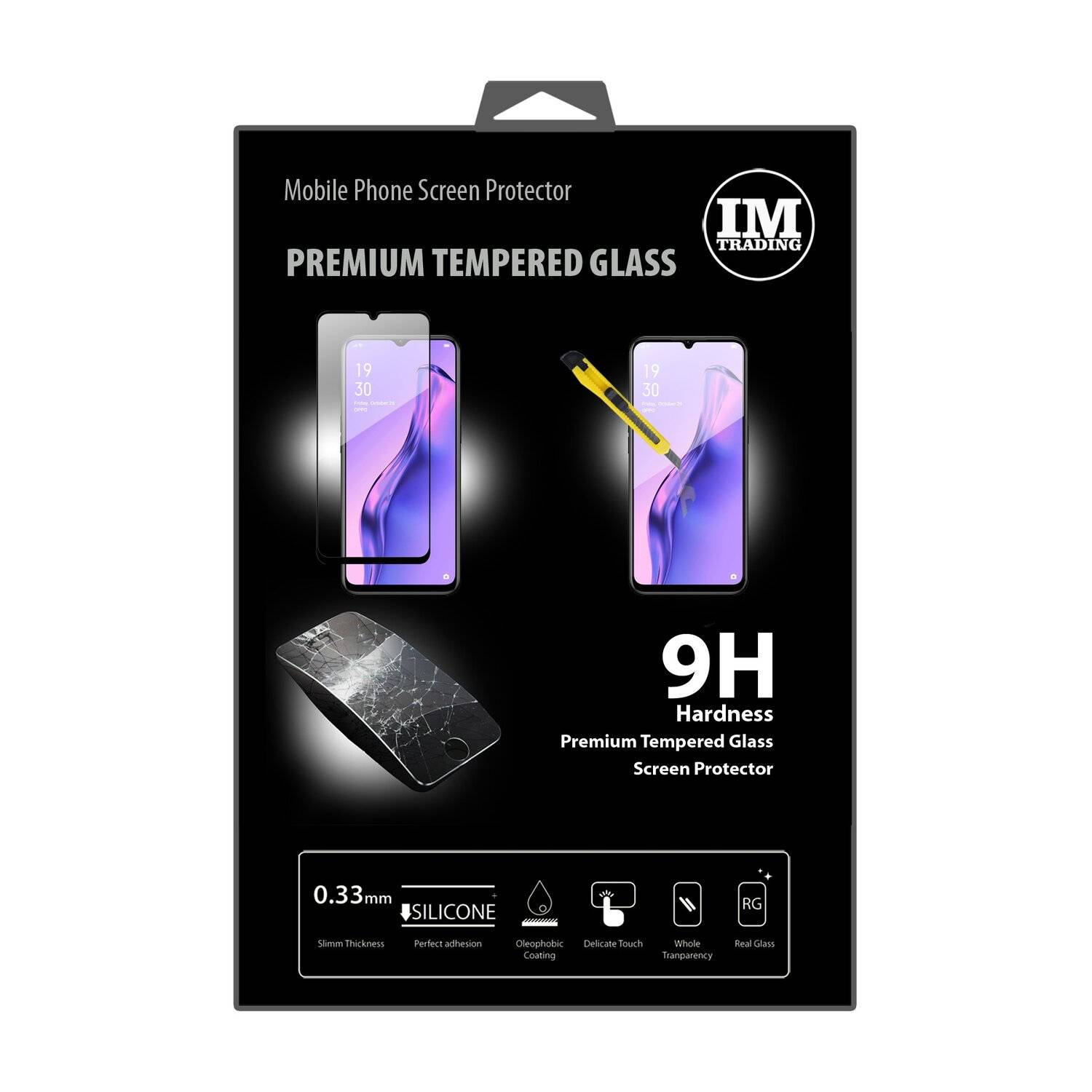 5D Schutz Glas kompatibel mit Oppo A31 Curved Schutz Folie Vollständig Klebend und Abdeckung