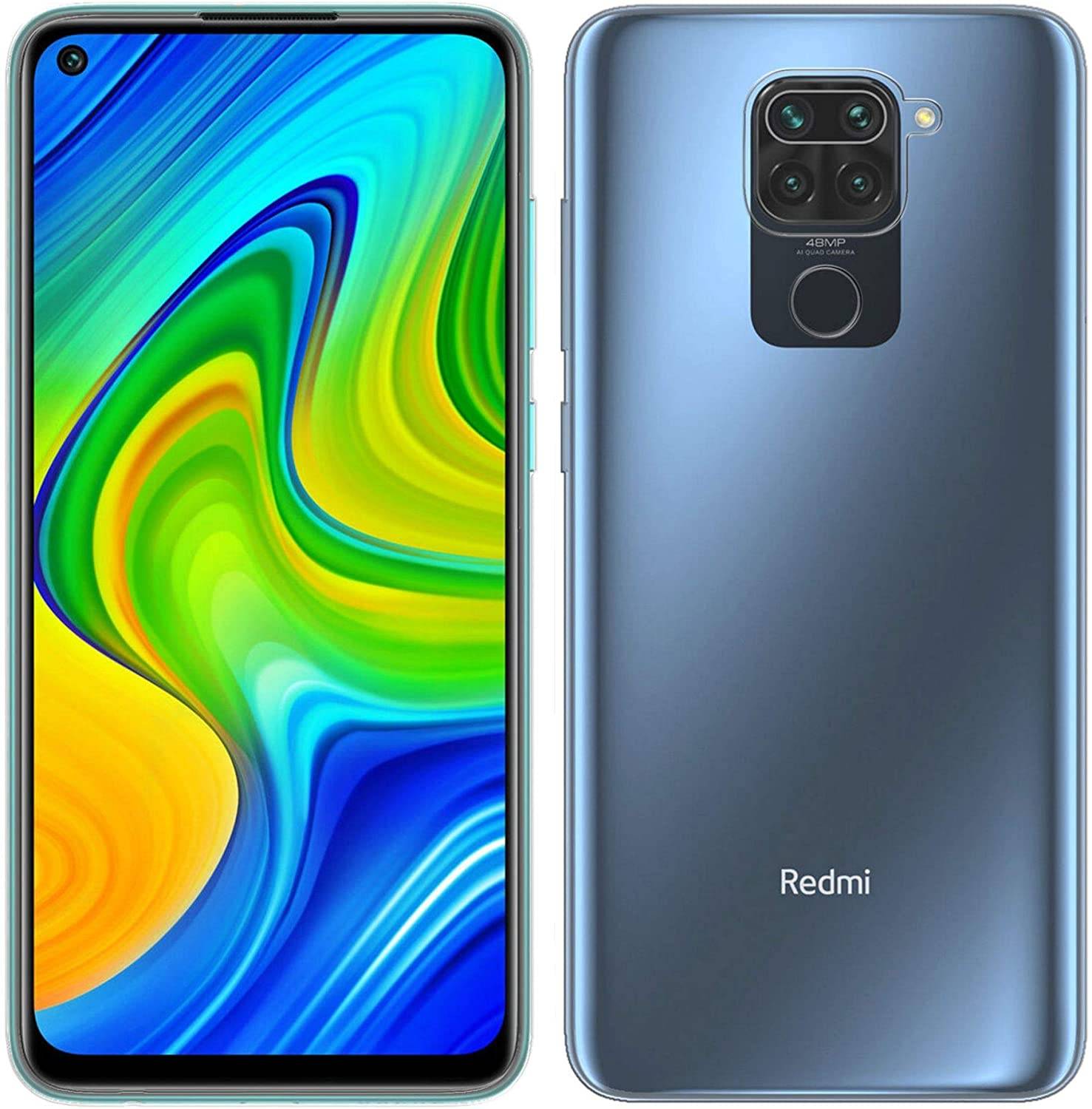 cofi1453® Silikon Hülle Basic kompatibel mit XIAOMI REDMI NOTE 9 Case TPU Soft Handy Cover Schutz Transparent
