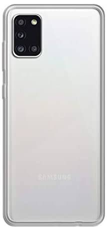 cofi1453® Silikon Hülle Basic kompatibel mit Samsung Galaxy A31 (A315F) Case TPU Soft Handy Cover Schutz Transparent