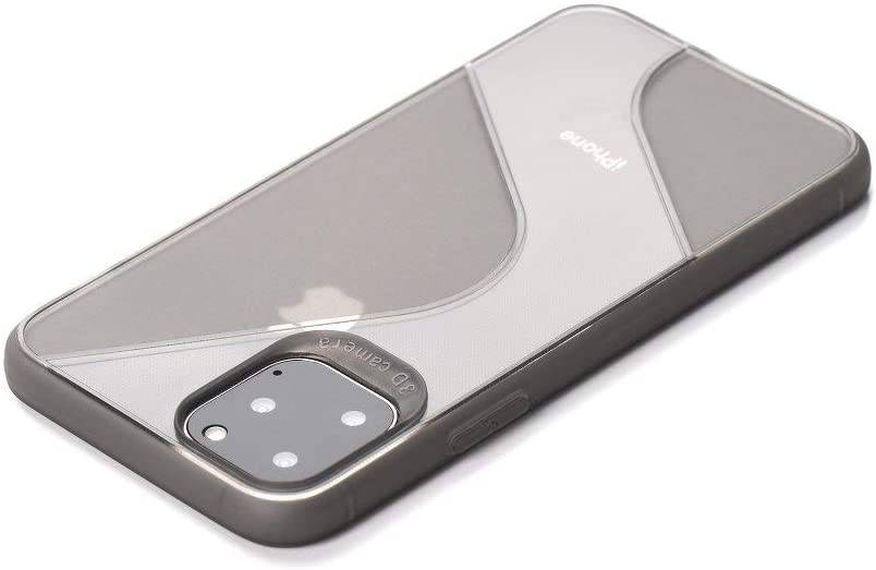 cofi1453® S-Line Hülle Bumper kompatibel mit iPhone X Silikonhülle Stoßfest Handyhülle TPU Case Cover in Schwarz