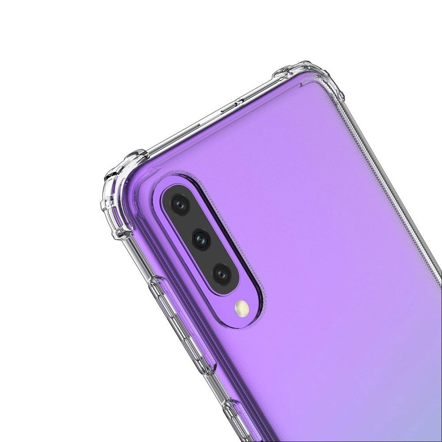 Schutzhülle Bumper Wozinsky Armor SchutzHülle kompatibel mit Xiaomi Mi CC9 Silikon Hülle Zubehör Tasche Schutzschale Schutz in Transparent