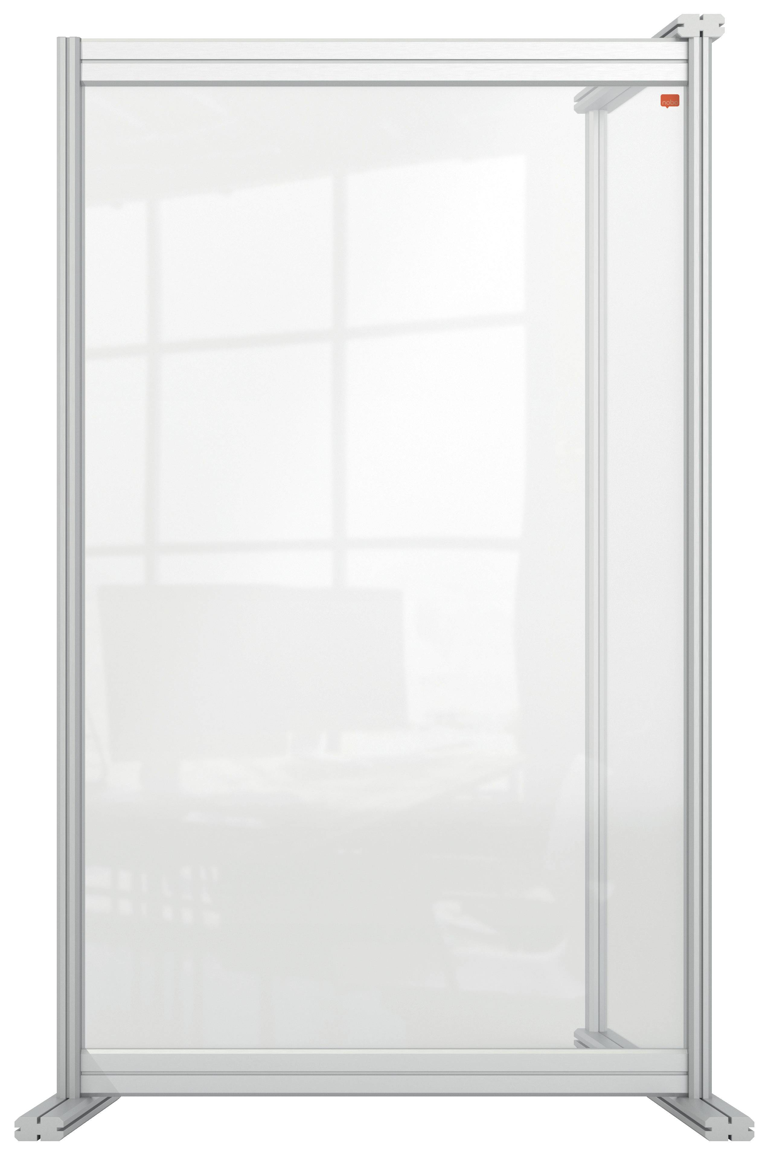 Erweiterung für Schreibtisch-Trennwand Premium Plus Acrylglas