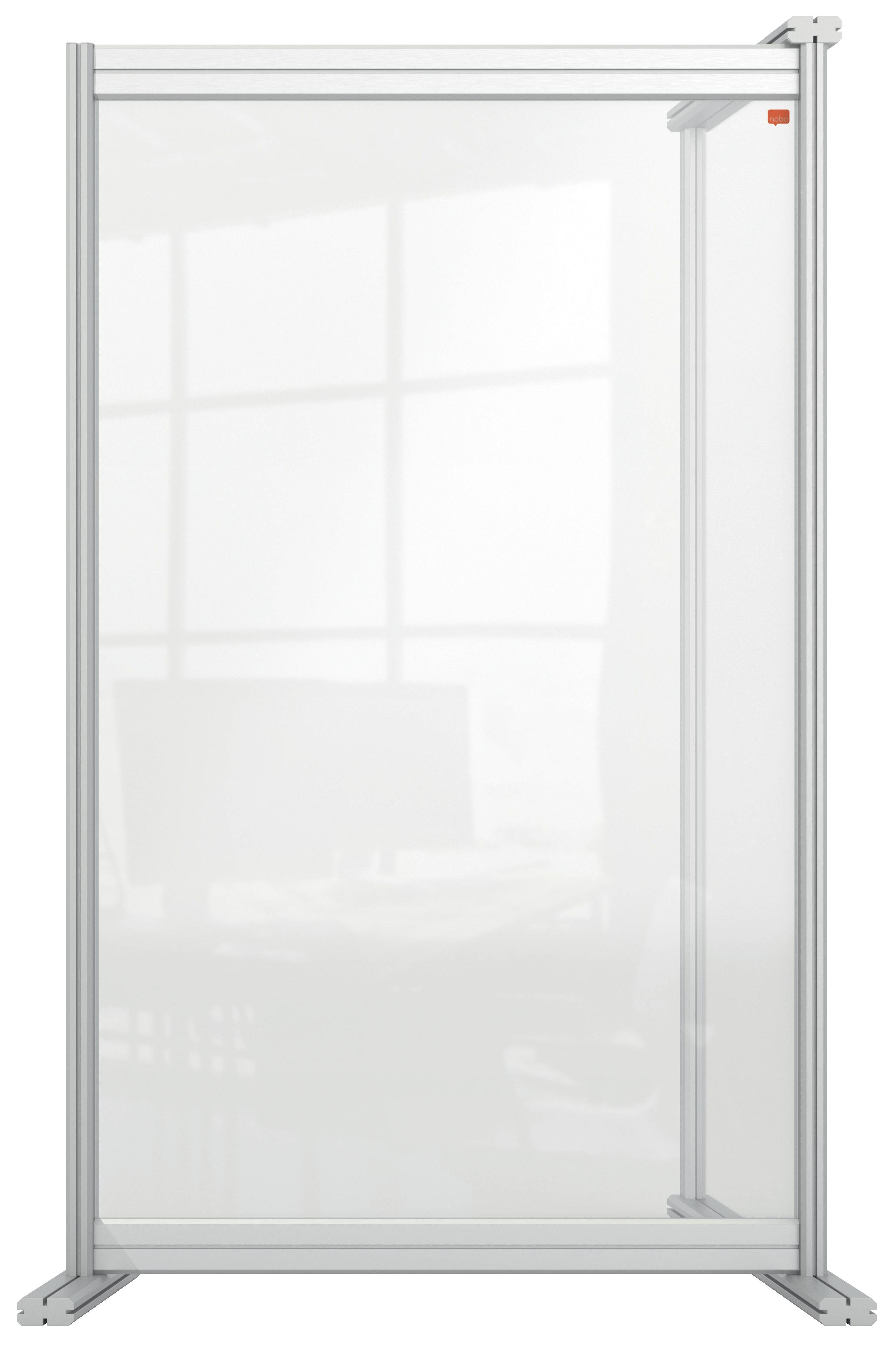 Erweiterung für Schreibtisch-Trennwand Premium Plus Acrylglas