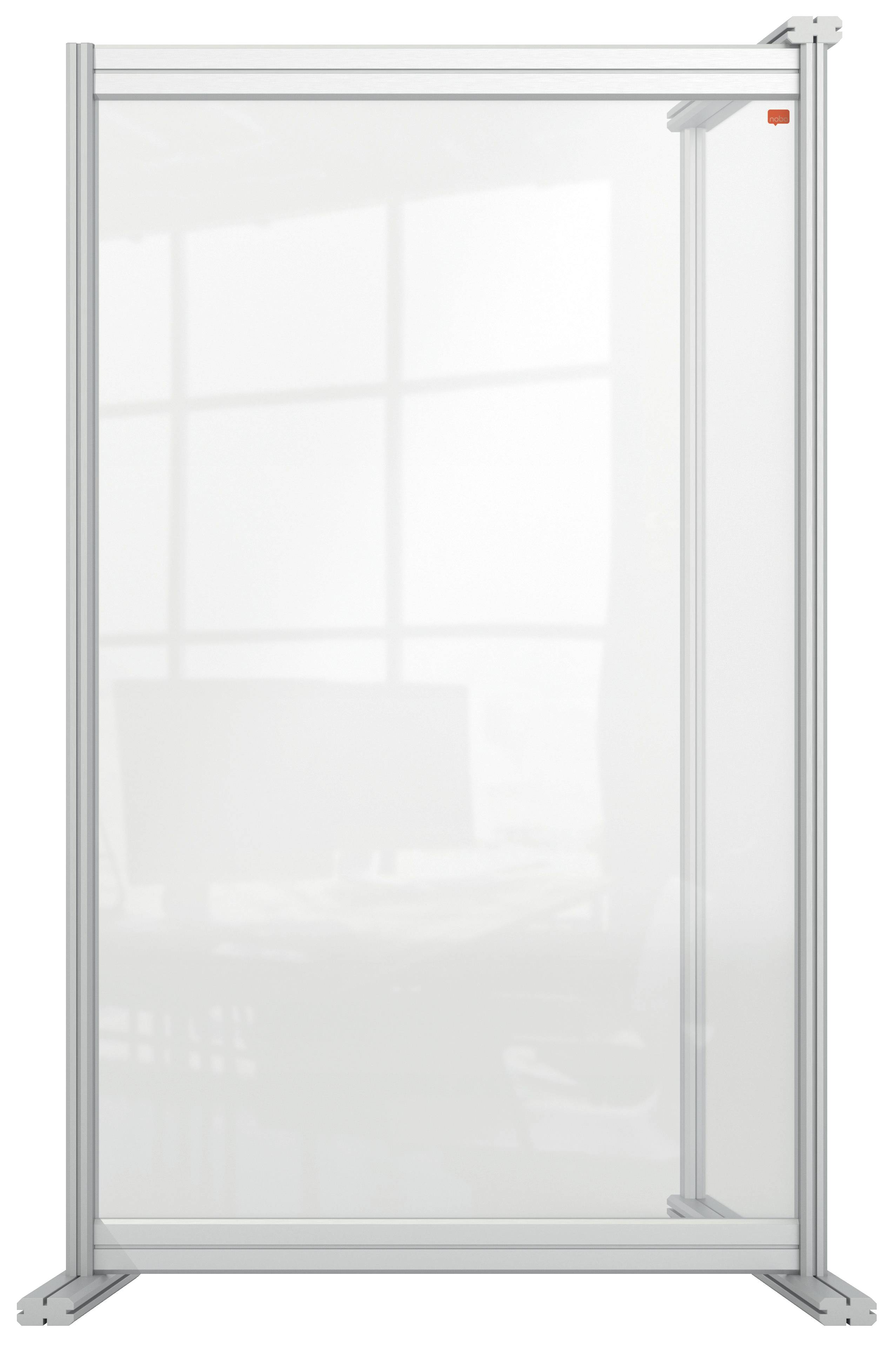 Erweiterung für Schreibtisch-Trennwand Premium Plus Acrylglas