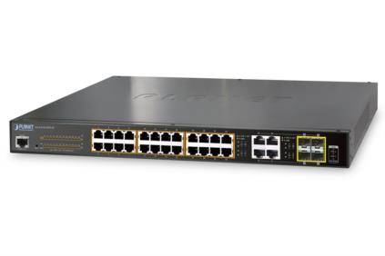 PLANET GS-4210-24PL4C - Switch - managed - 24 x 10/100/1000 (PoE+)