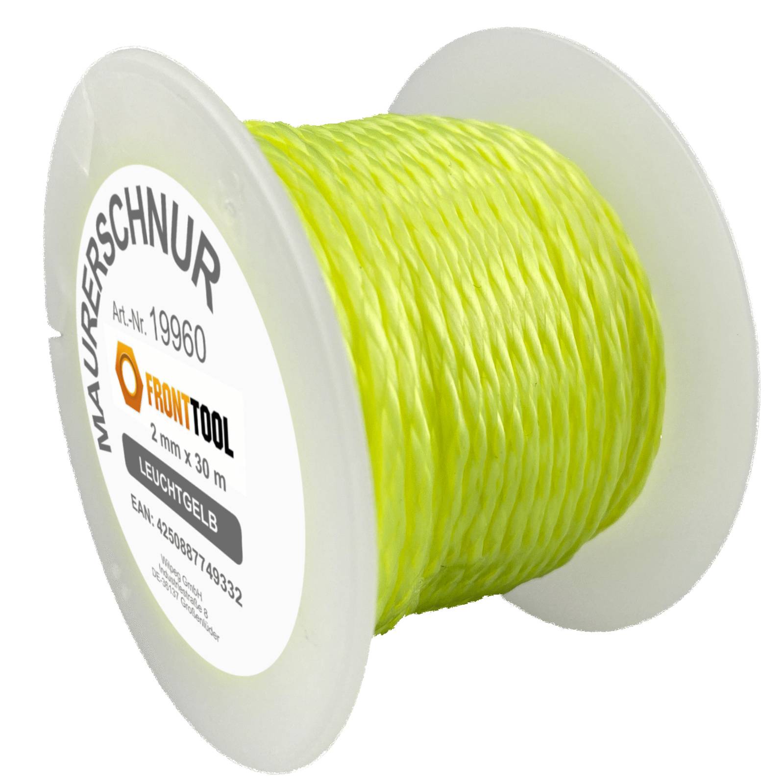 FRONTTOOL Mauerschnur Gelb 30 m