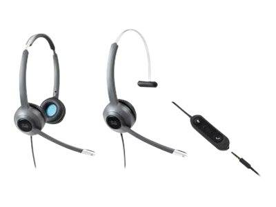 Cisco 522 Wired Dual - Headset - On-Ear - kabelgebunden