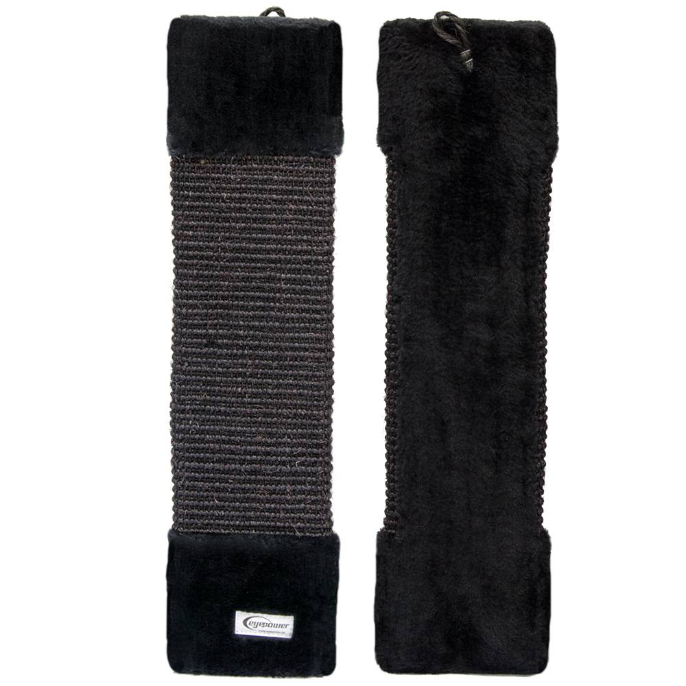 Sisal Kratzbrett Sisalbrett M ca. 55 cm Schwarz