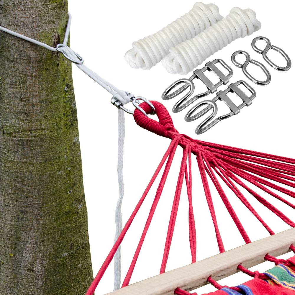 6m Hängematten Befestigung bis 160kg - Baum Befestigungsset