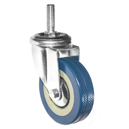 1 Stück 360° Lenkrolle 75mm - M10 Möbelrollen Schwerlastrollen mit Gewinde 1 Stück 360° Lenkrolle 75mm - M10 Möbelrollen Schwerlastrollen mit Gewinde