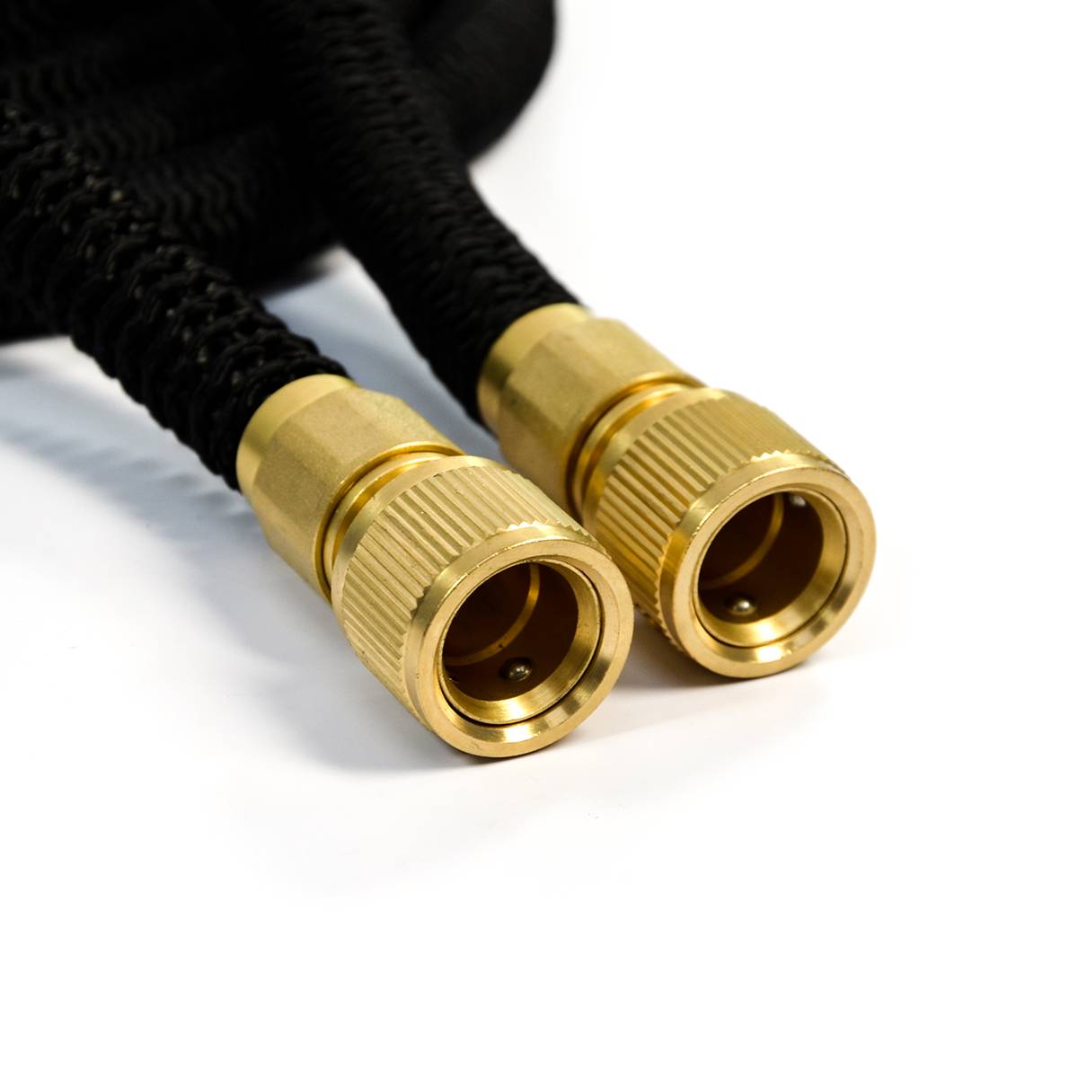 Dehnbarer Gartenschlauch mit Brause 7,5m - 22,5m flexibler Wasserschlauch