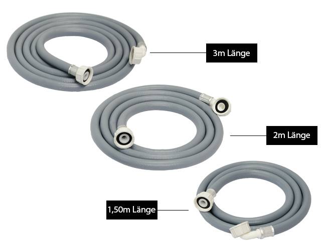 Zulaufschlauch 1,5 m Waschmaschinen-/ Spülmaschinenschlauch