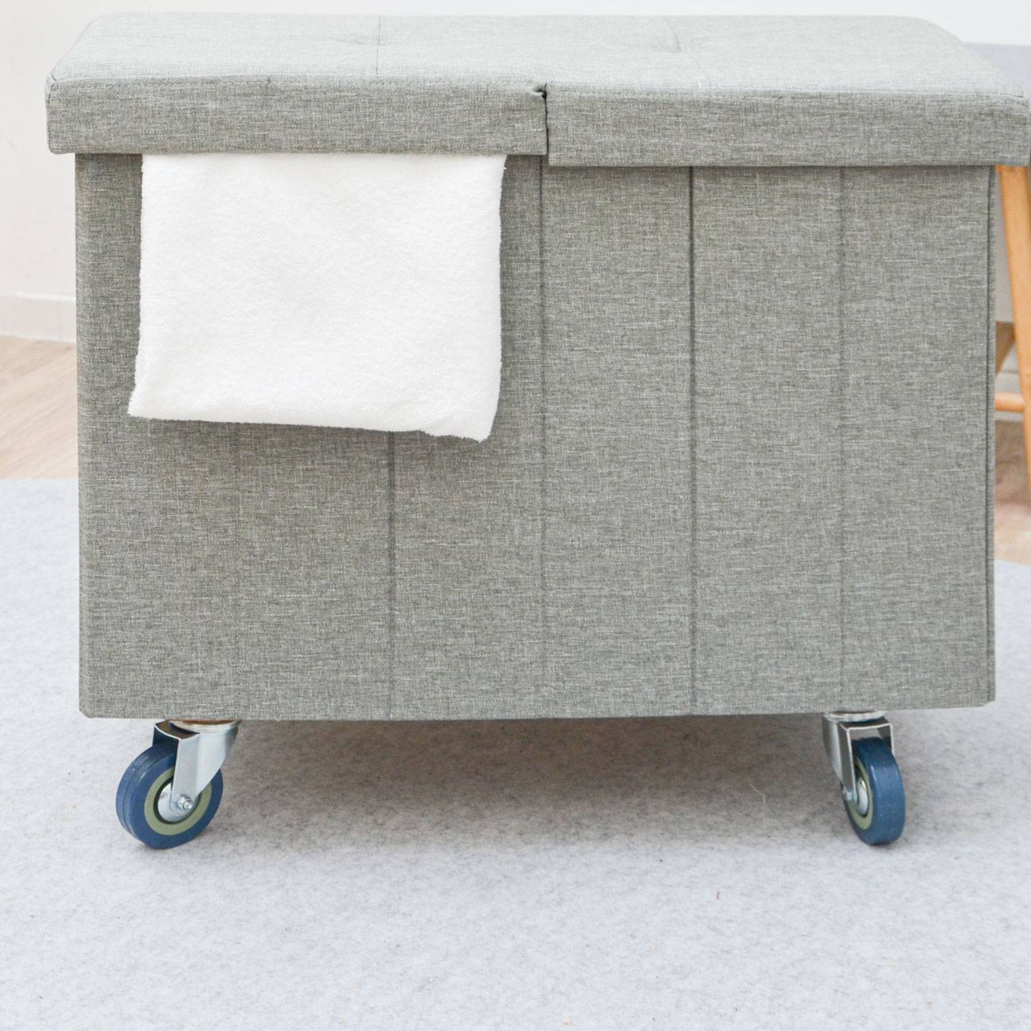 1 Stück 360° Lenkrolle 75mm - M10 Möbelrollen - Schwerlastrollen Anschraubplatte