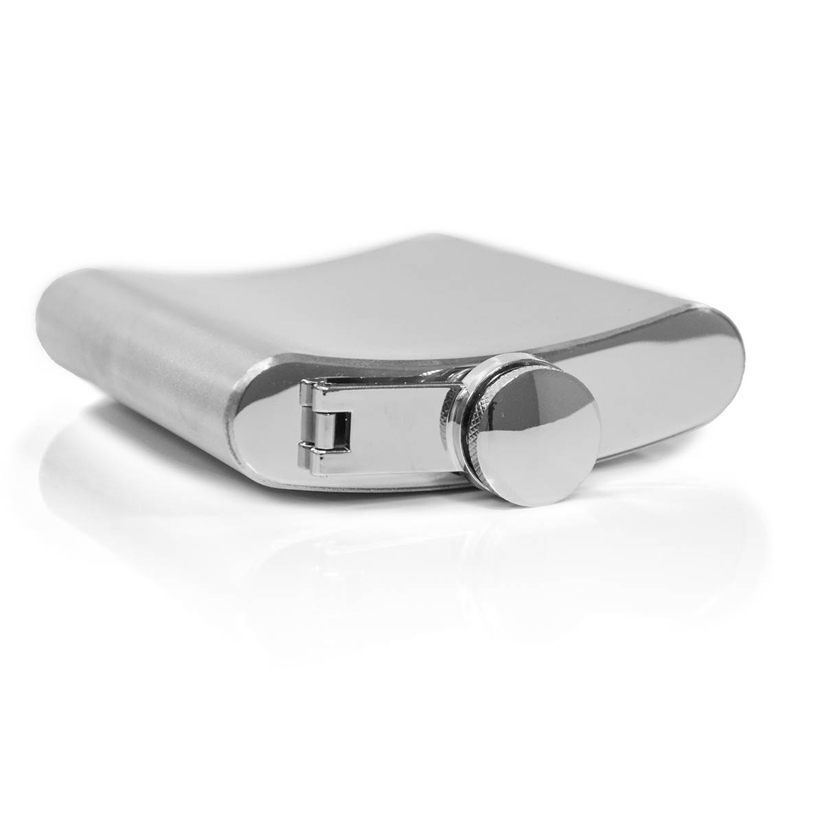 Flachmann-Set Geschenkbox Edelstahl 210 ml mit Trichter rostfrei Einfülltrichter