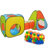 3er Bällebad Zelt 200 Baby Bälle PopupTunnel Kinderzelt Spielzelt 260x90x100cm 3er Bällebad Zelt 200 Baby Bälle PopupTunnel Kinderzelt Spielzelt 260x90x100cm