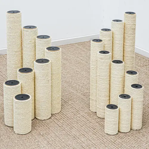 30 cm Sisalstamm für Kratzbaum Ersatzstamm M8 - Ø 7,4 cm Sisalsäule Kratzstamm 30 cm Sisalstamm für Kratzbaum Ersatzstamm M8 - Ø 7,4 cm Sisalsäule Kratzstamm