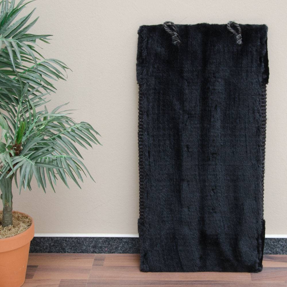 Sisal Kantenschutz M ca. 55 x 27 cm Schwarz für Innen- und Außenecken